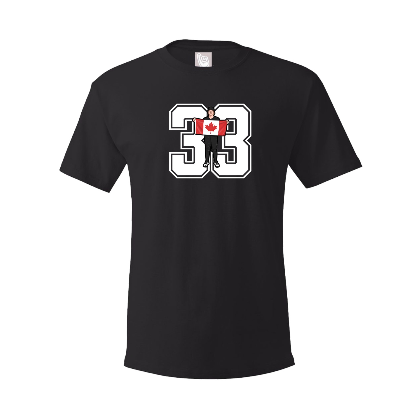 Tee — Number in Black