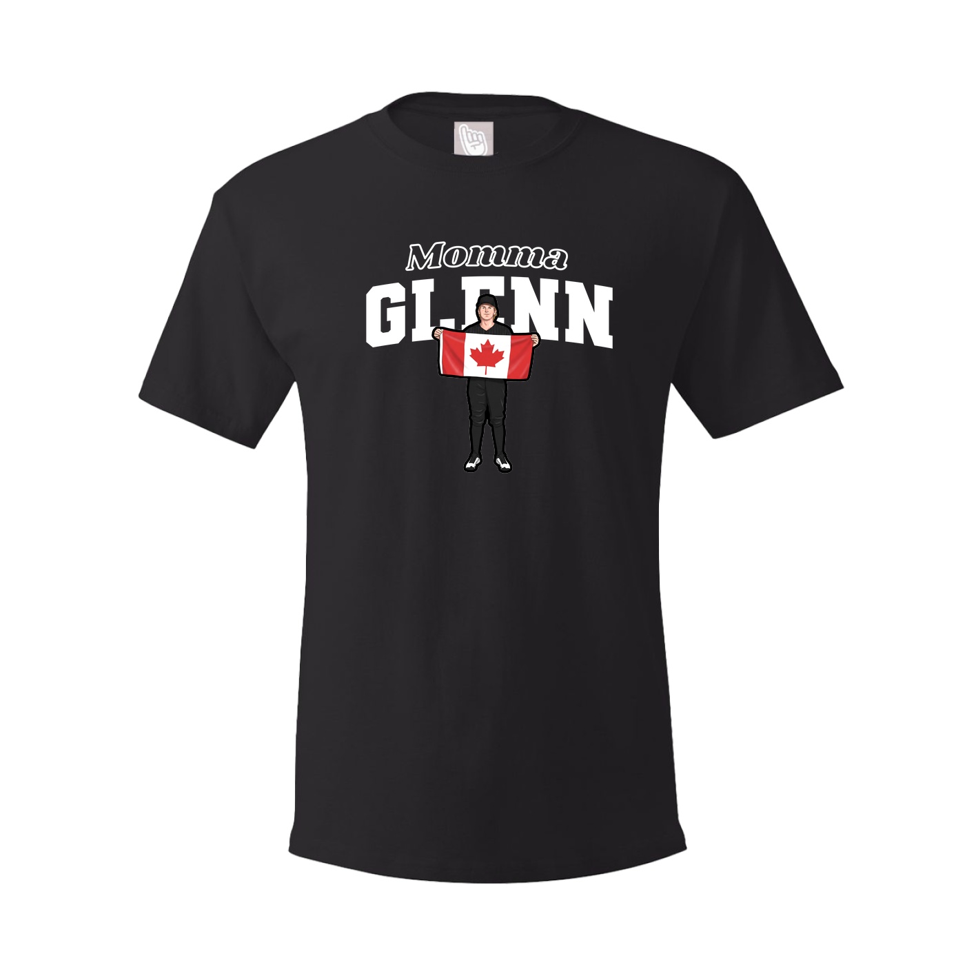 Youth Tee — Mothers Day Block in Black