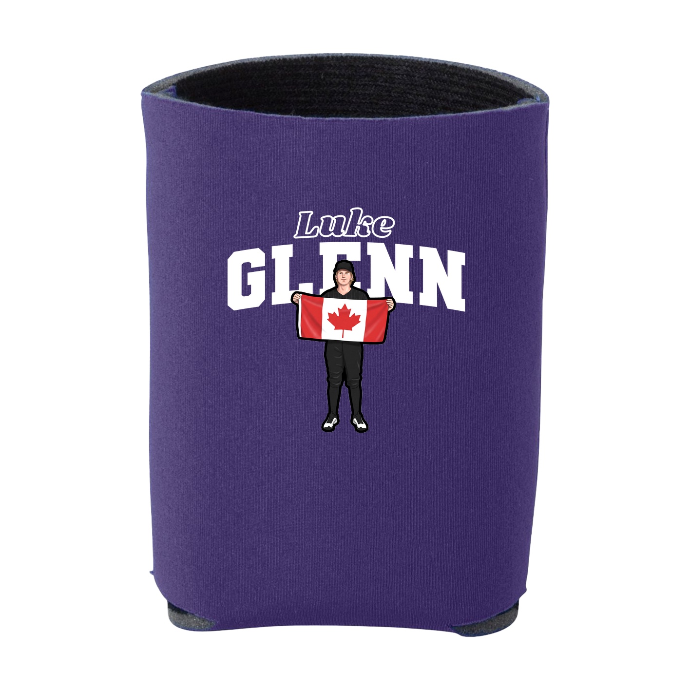 Can Holder — Name Arch in Purple