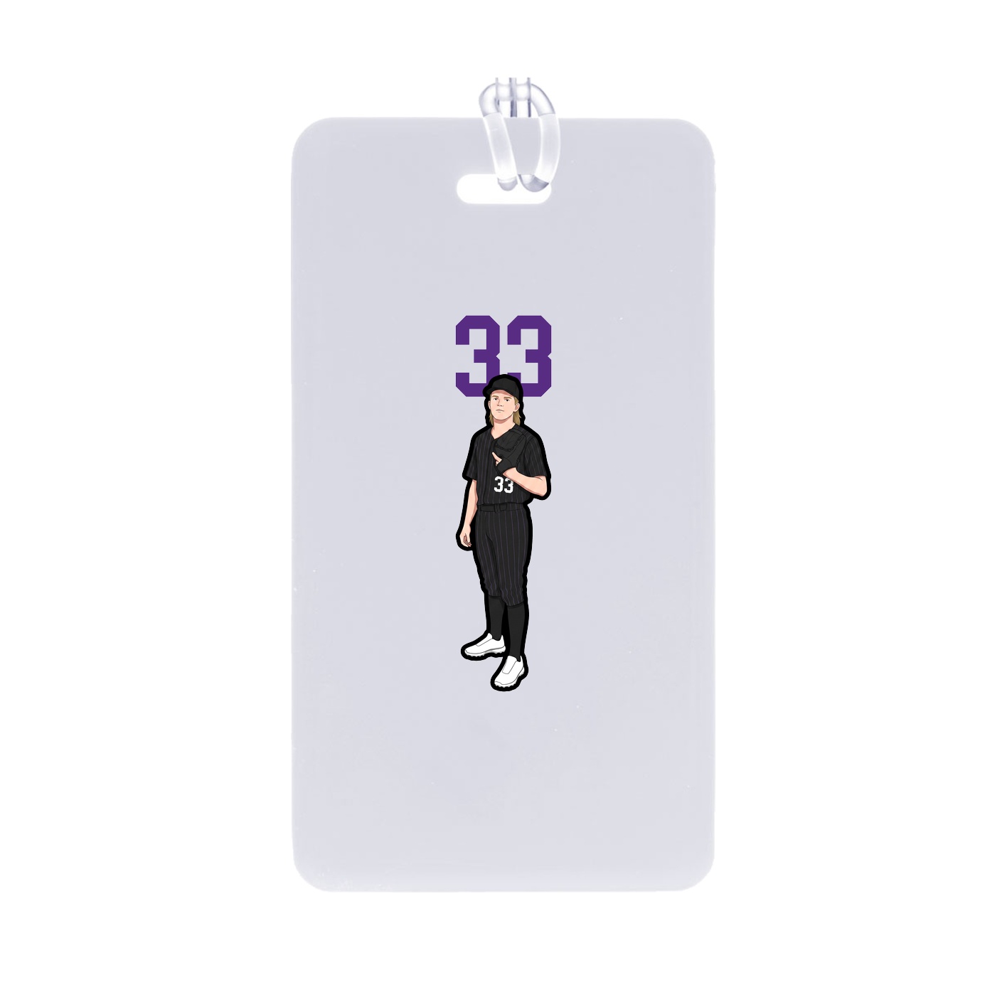 Bag Tag — Number Top in Classic
