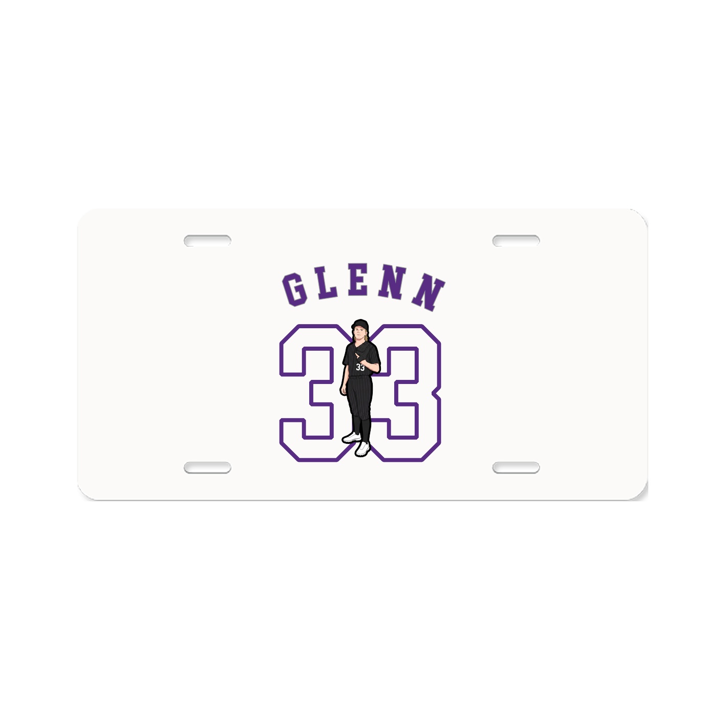 License Plate — Shirsey Arch in Classic