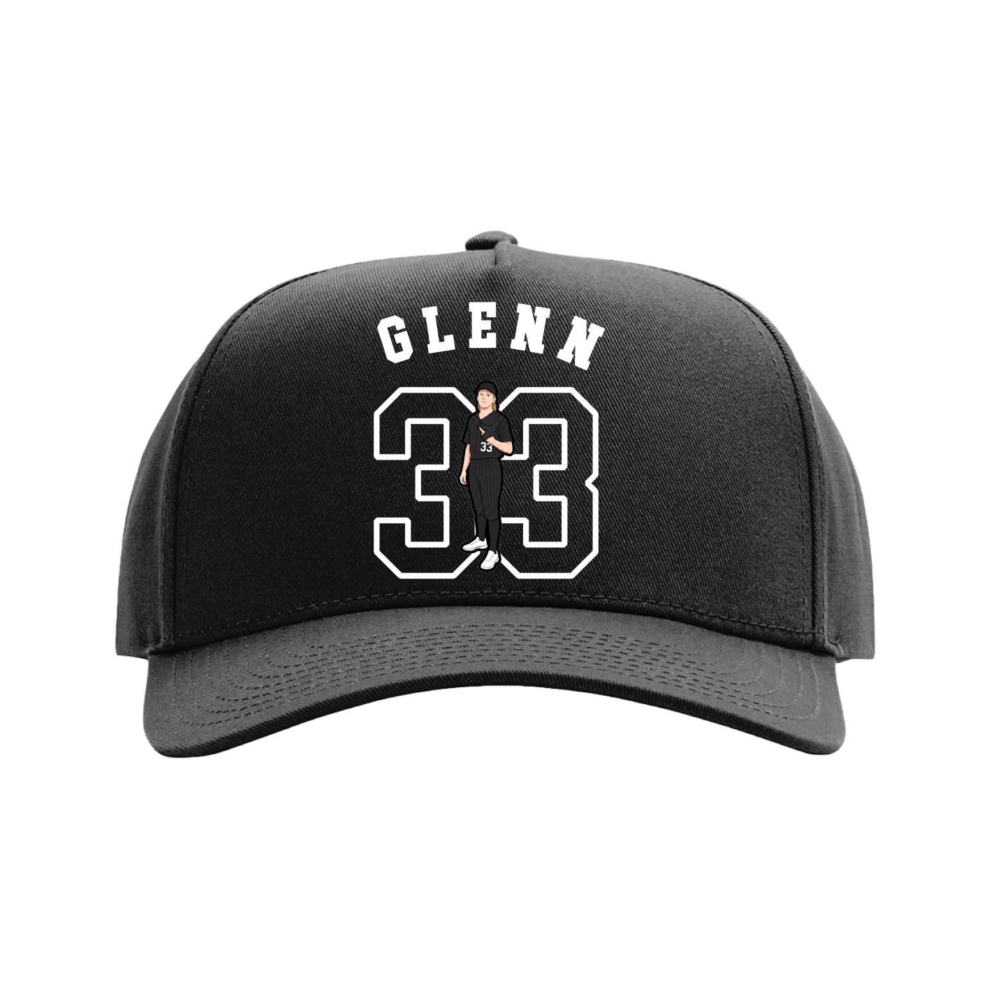Full Fabric Five-Panel Champ Cap