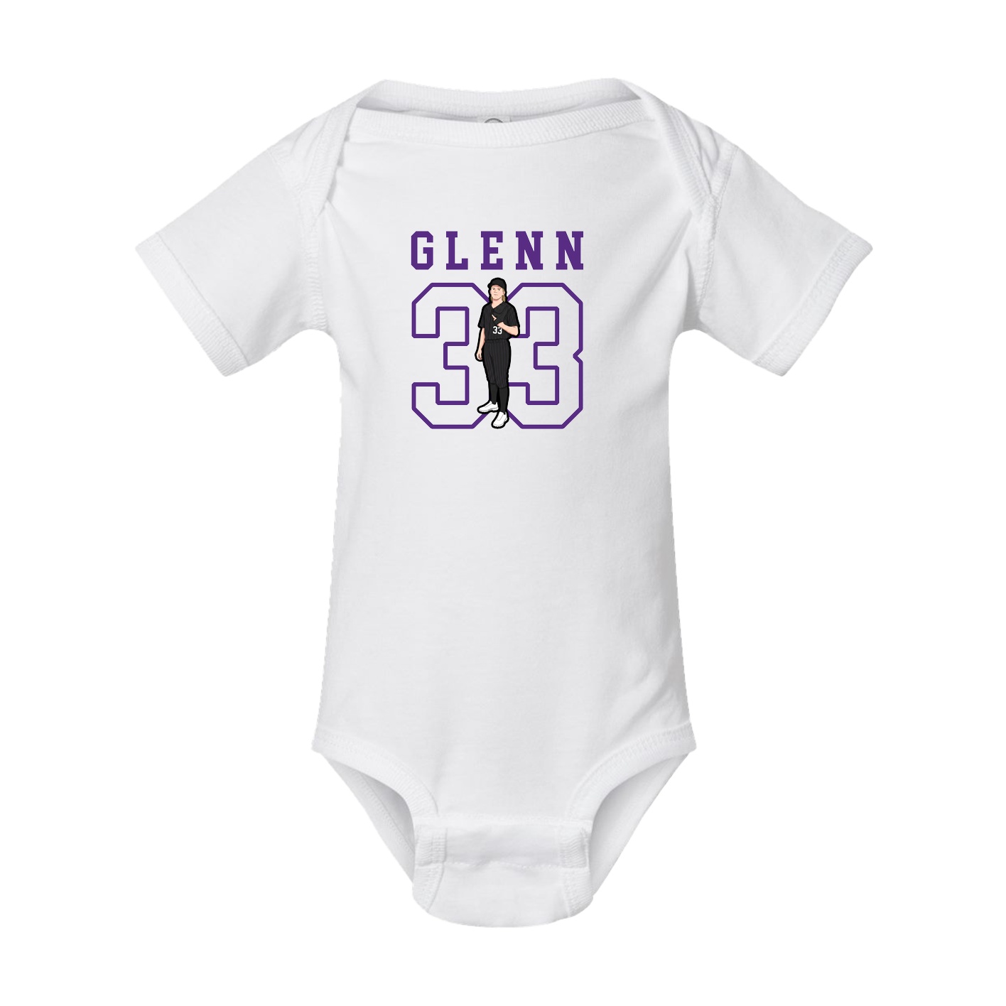 Baby Onesie — Shirsey in White