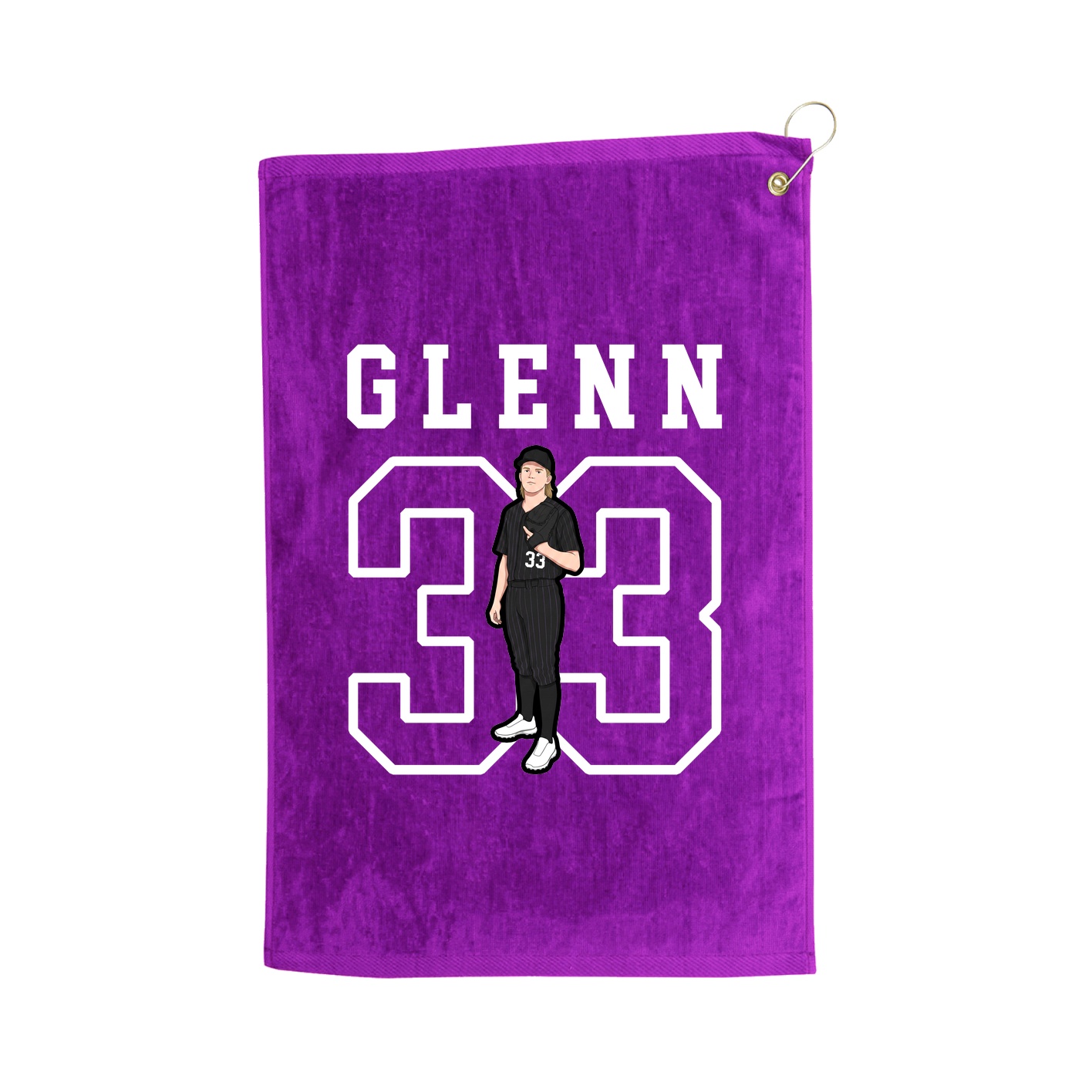 Golf Towel — Shirsey in Purple