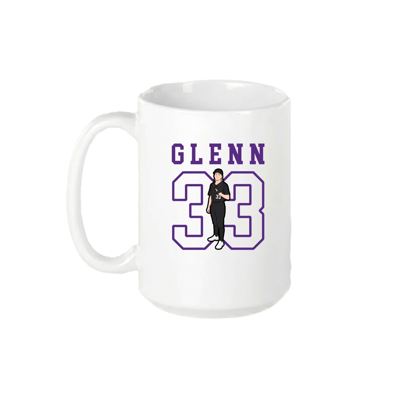15oz Coffee Mug — Shirsey in White