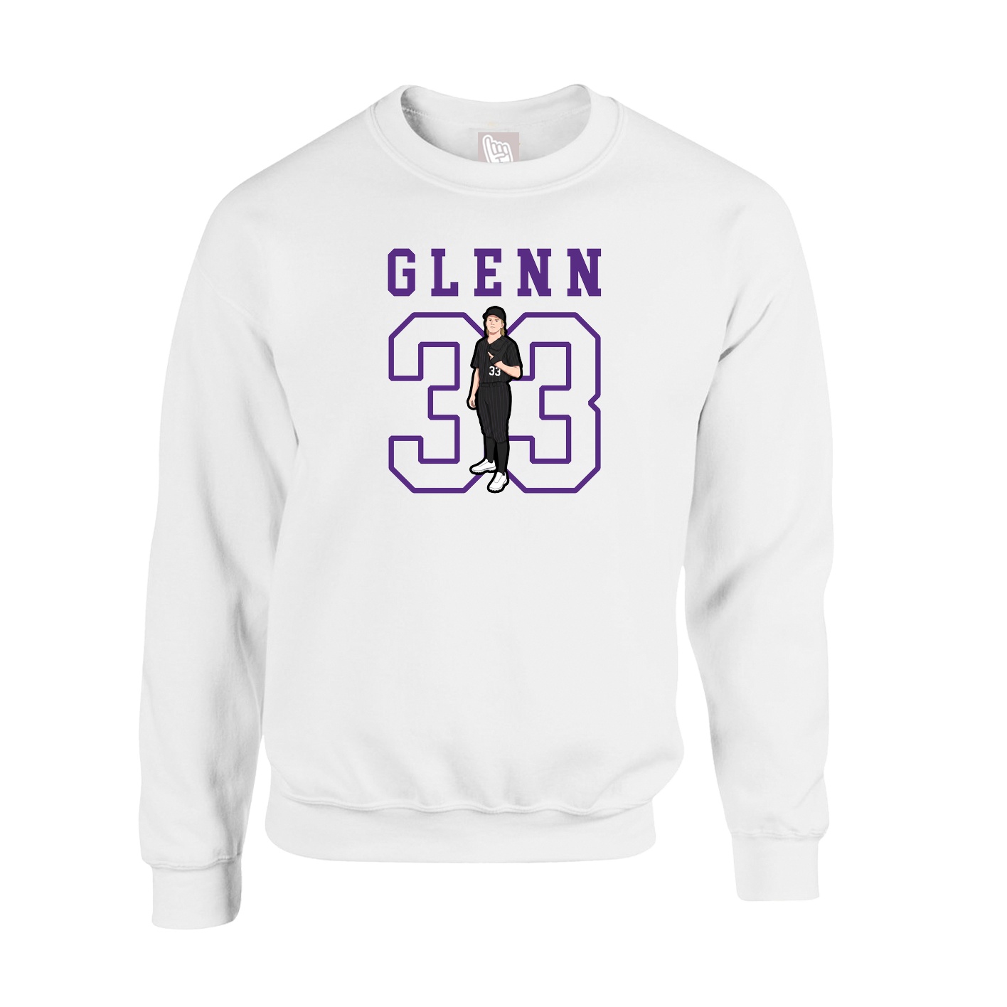 Fleece Crew — Shirsey in White