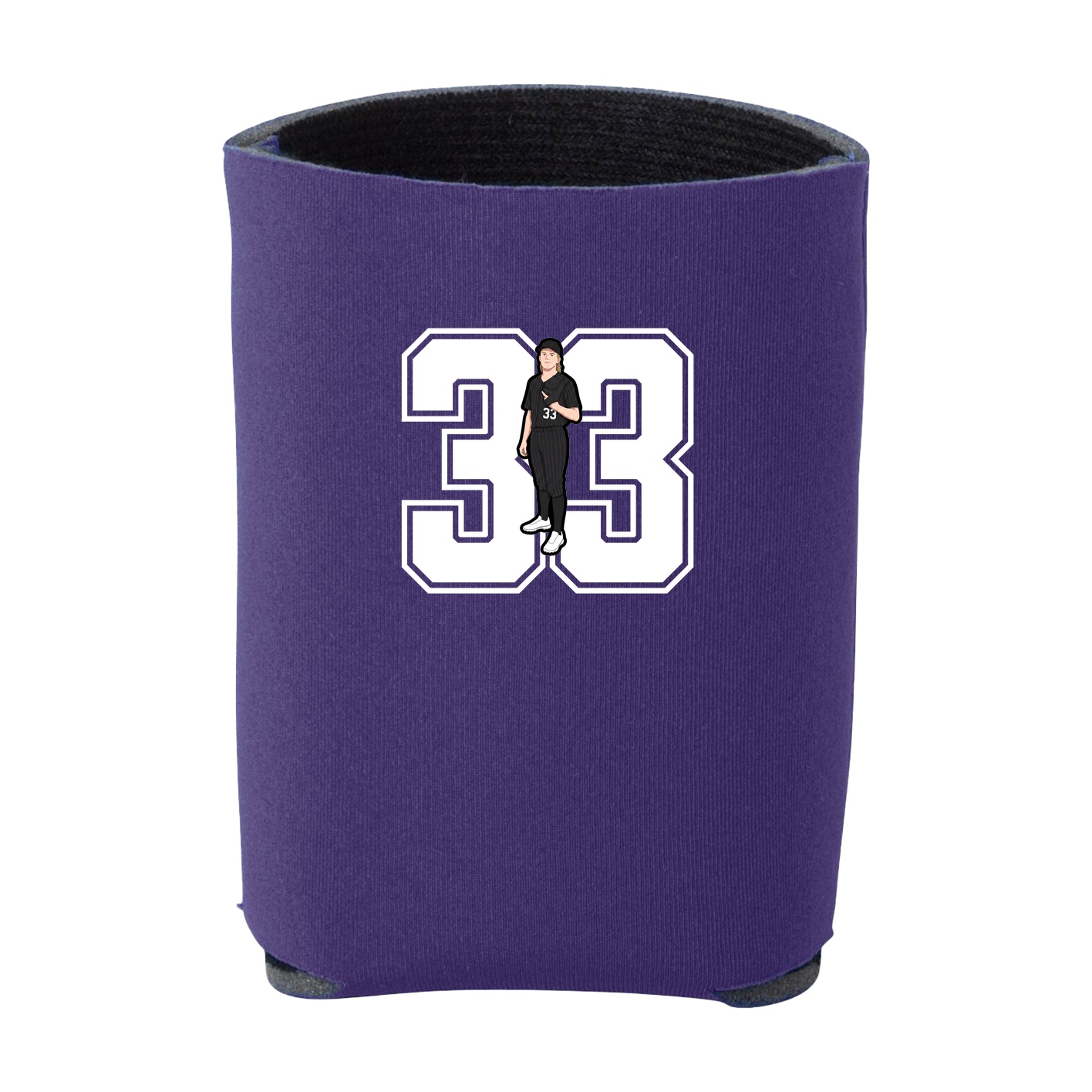 Can Holder — Number in Purple