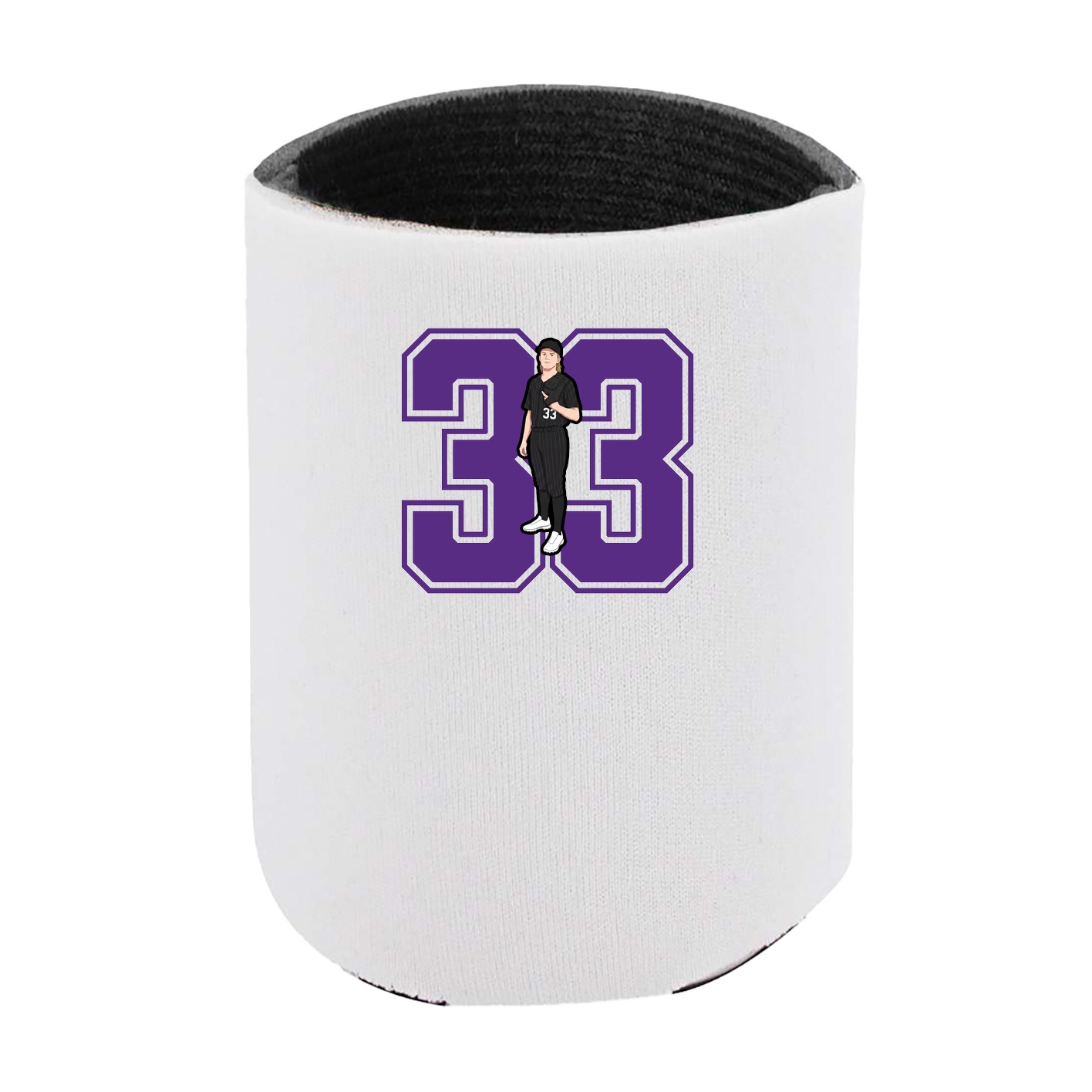 Can Holder — Number in White