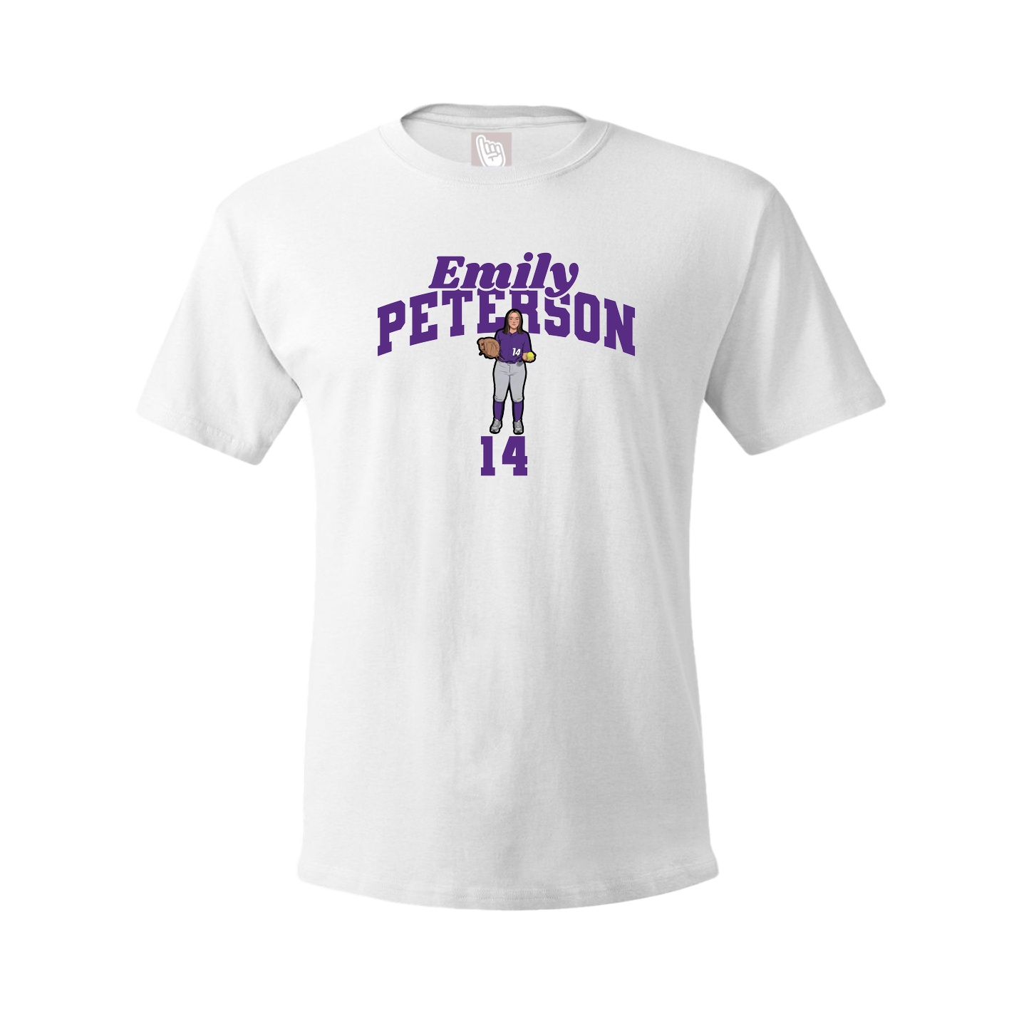 Tee — Signature Arch in White