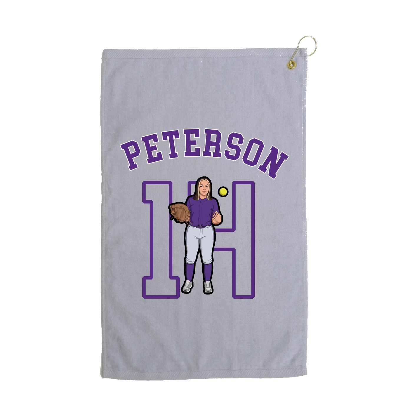 Golf Towel — Shirsey Arch in Grey