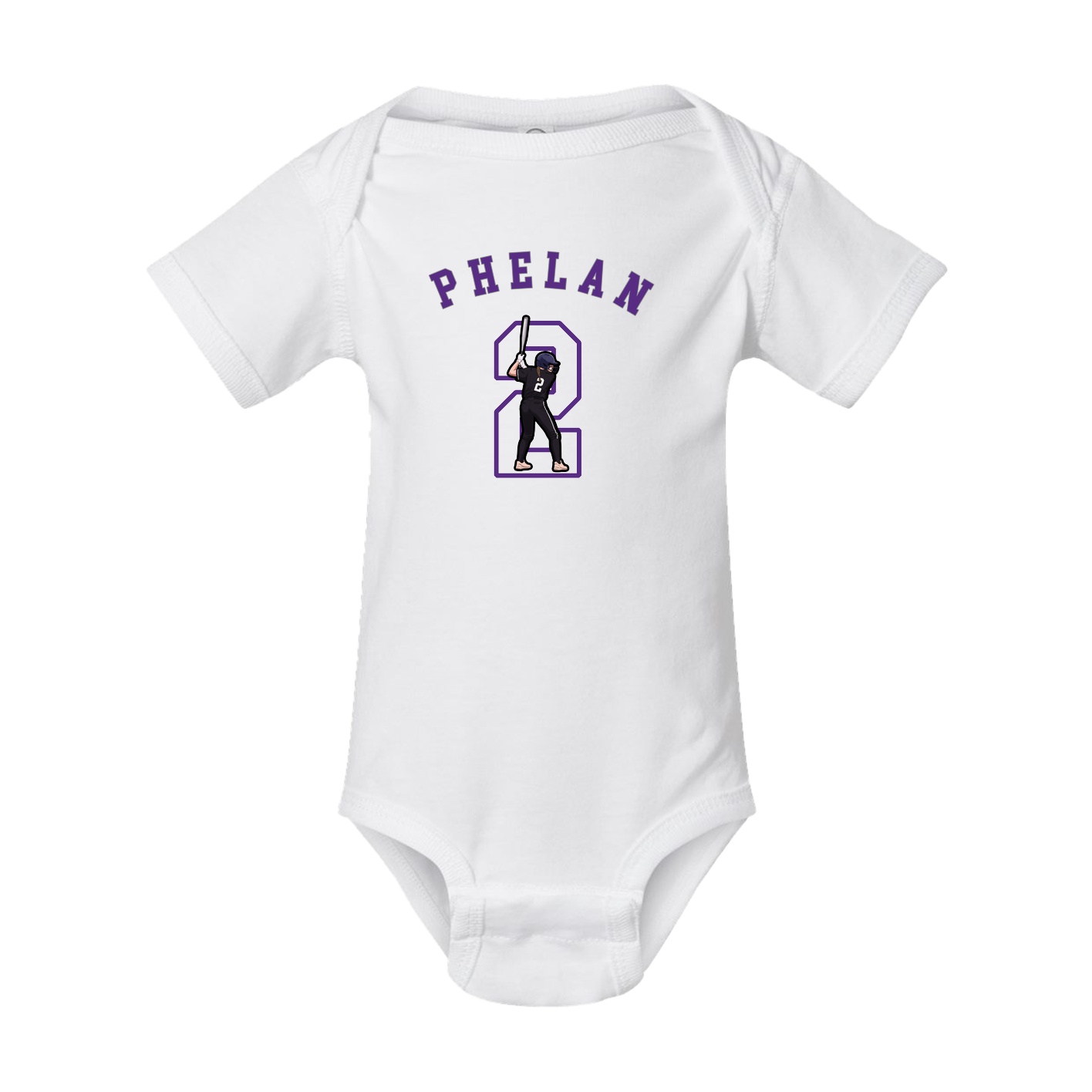 Baby Onesie — Shirsey Arch in White