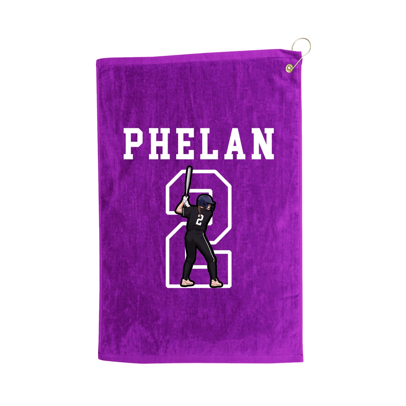 Golf Towel — Shirsey in Purple