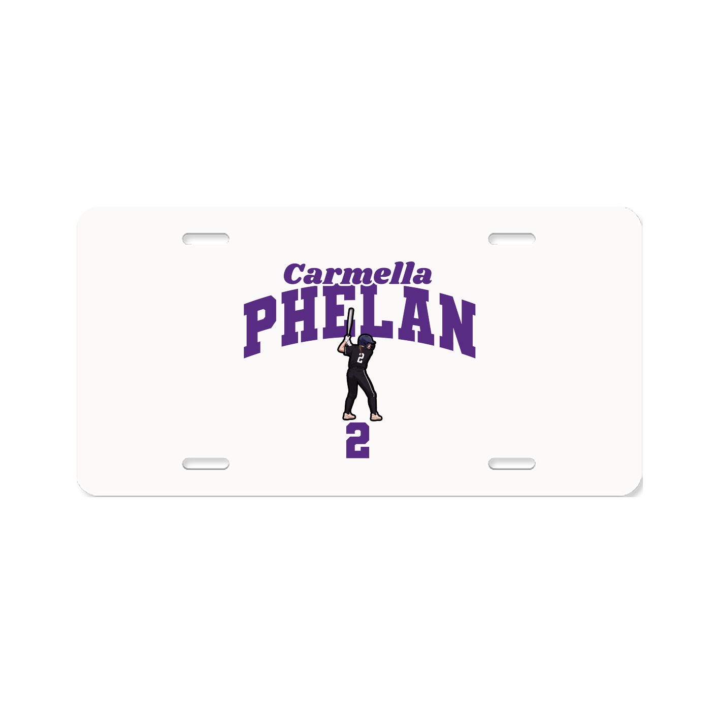 License Plate — Signature Arch in Classic