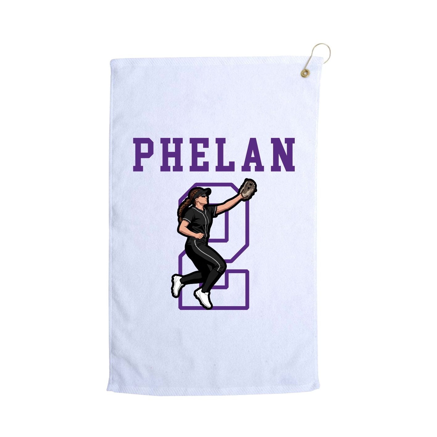 Golf Towel — Shirsey in White