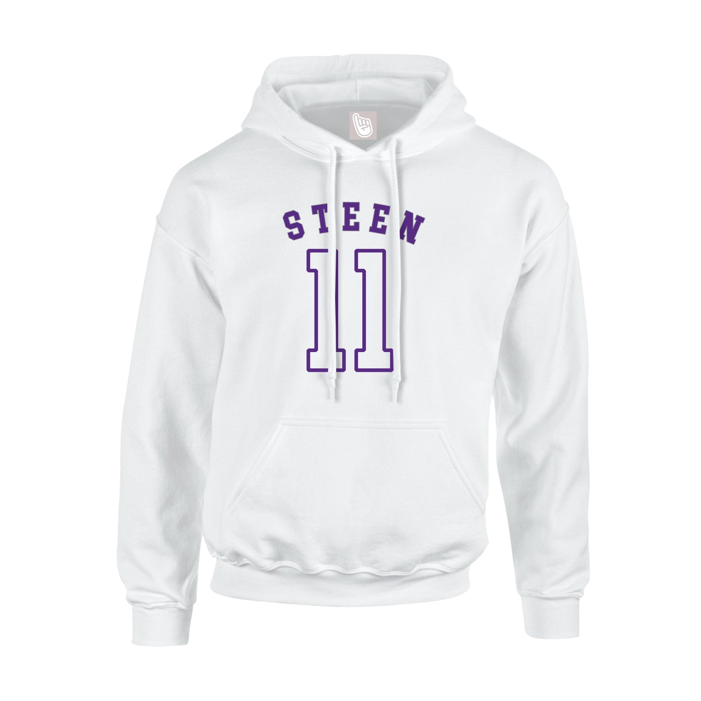 Hoodie — Shirsey Arch in White