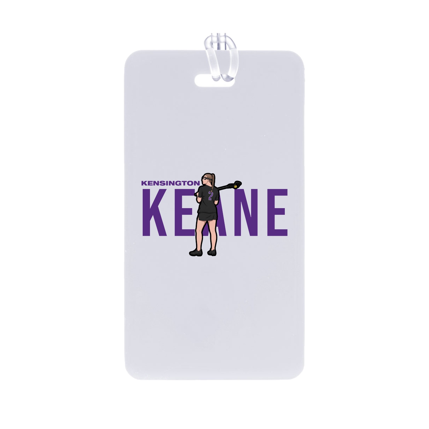 Bag Tag — Player Name in Classic