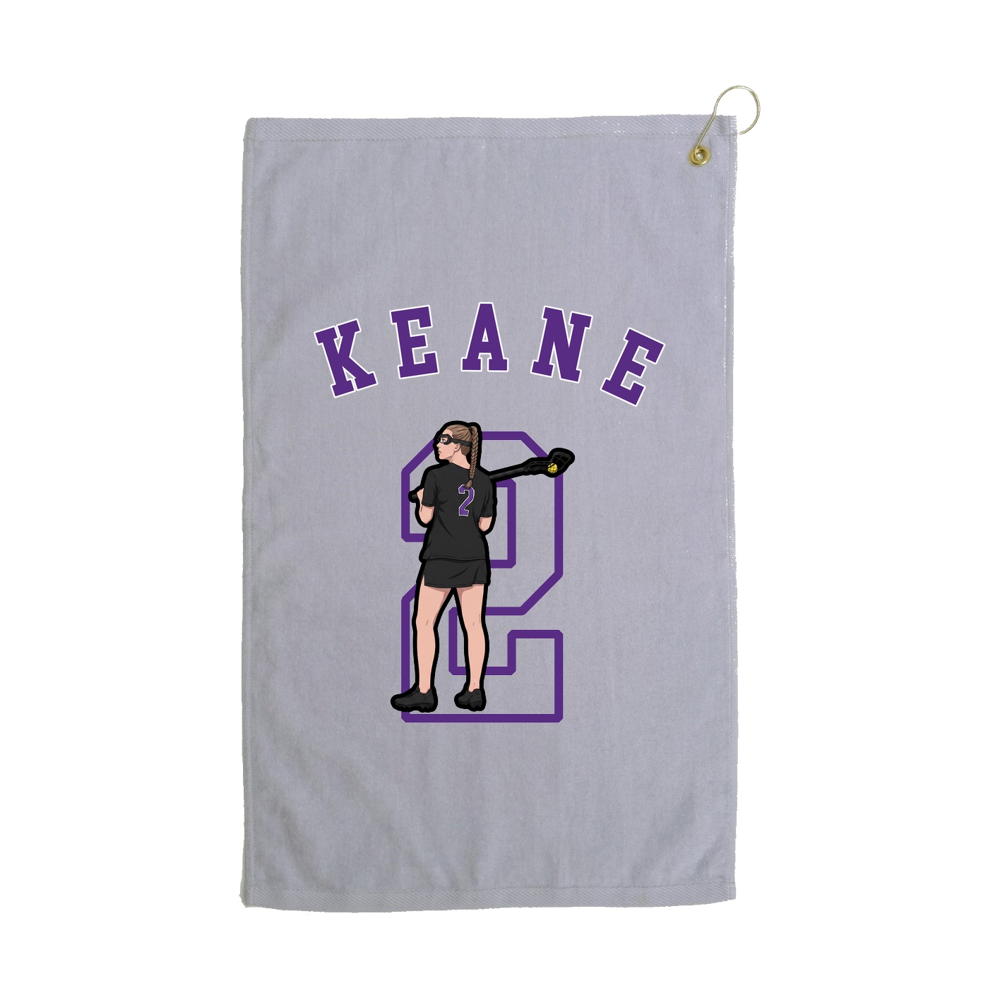 Golf Towel — Shirsey Arch in Grey