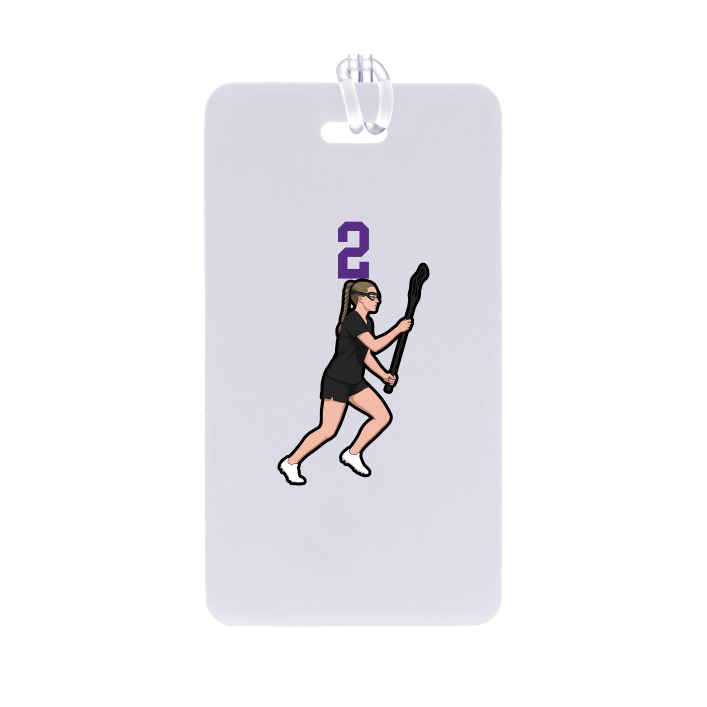 Bag Tag — Number Top in Classic