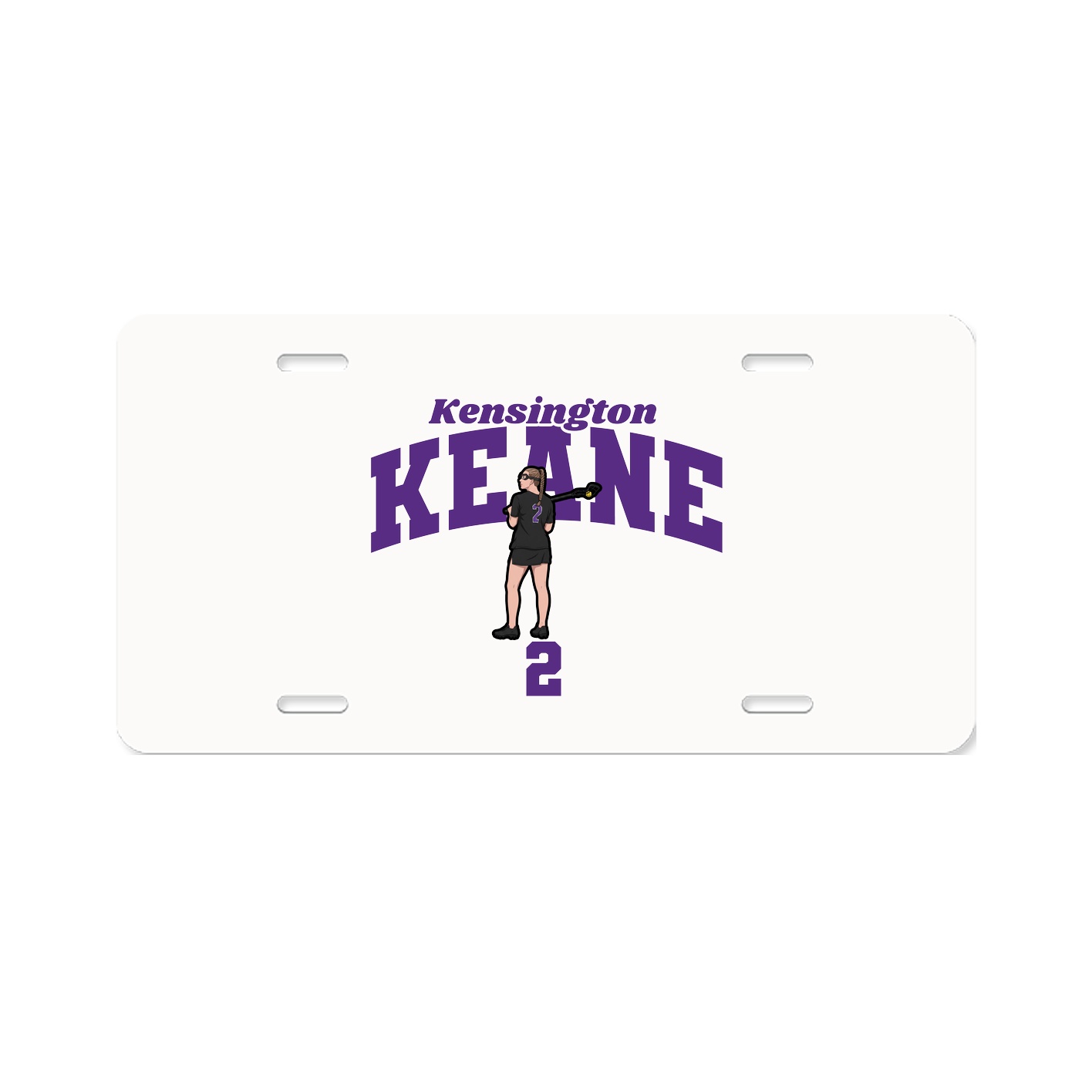 License Plate — Signature Arch in Classic