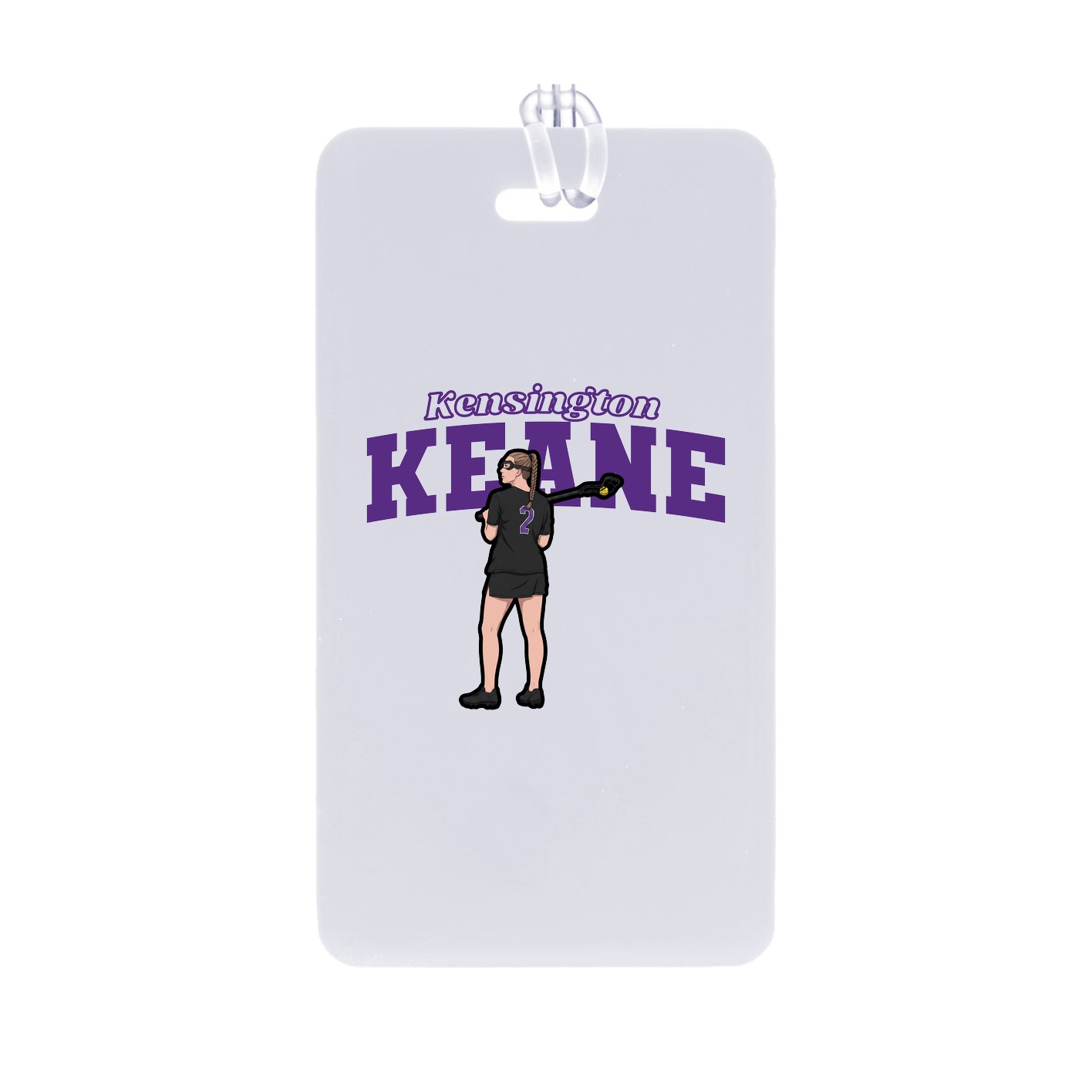 Bag Tag — Name Arch in Classic