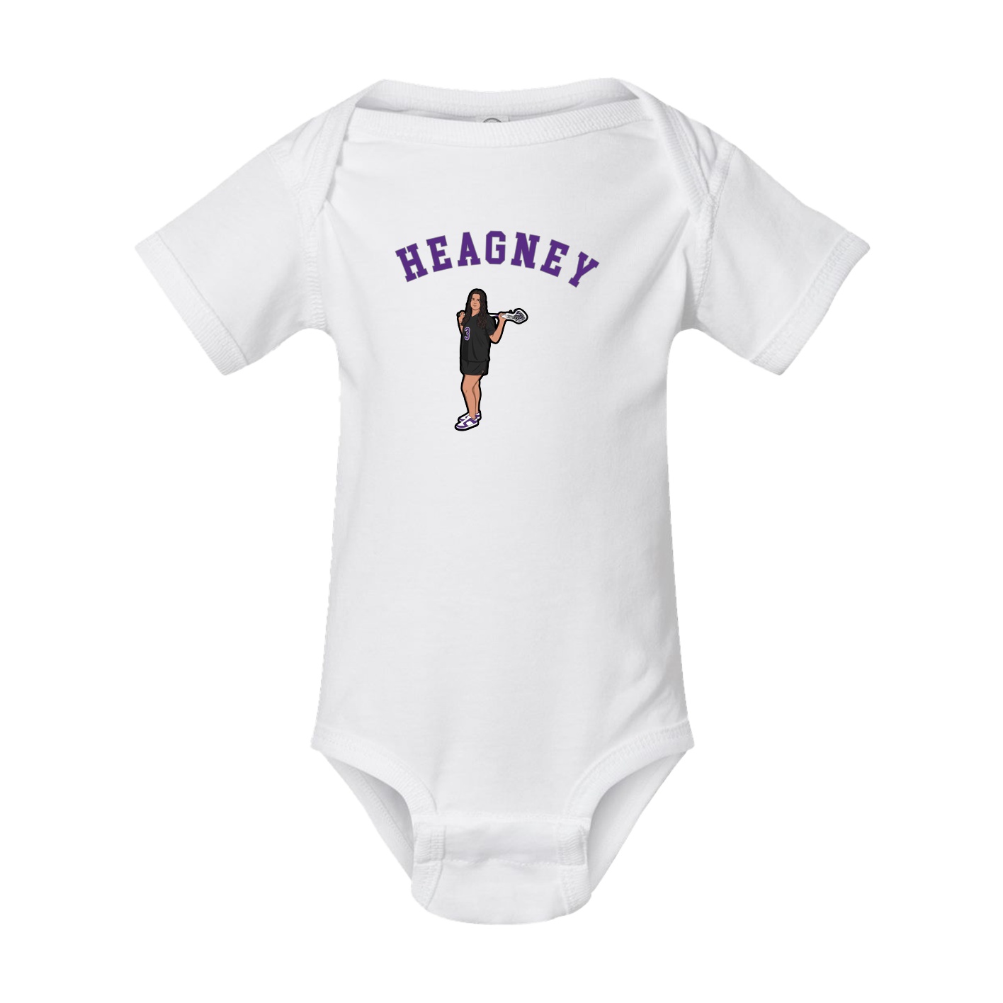 Baby Onesie — Shirsey Arch in White