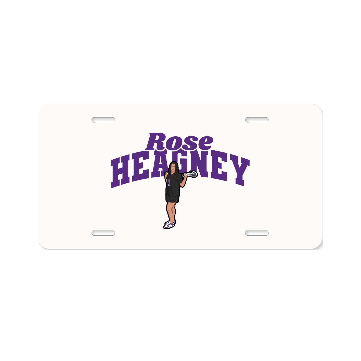 License Plate — Signature Arch in Classic