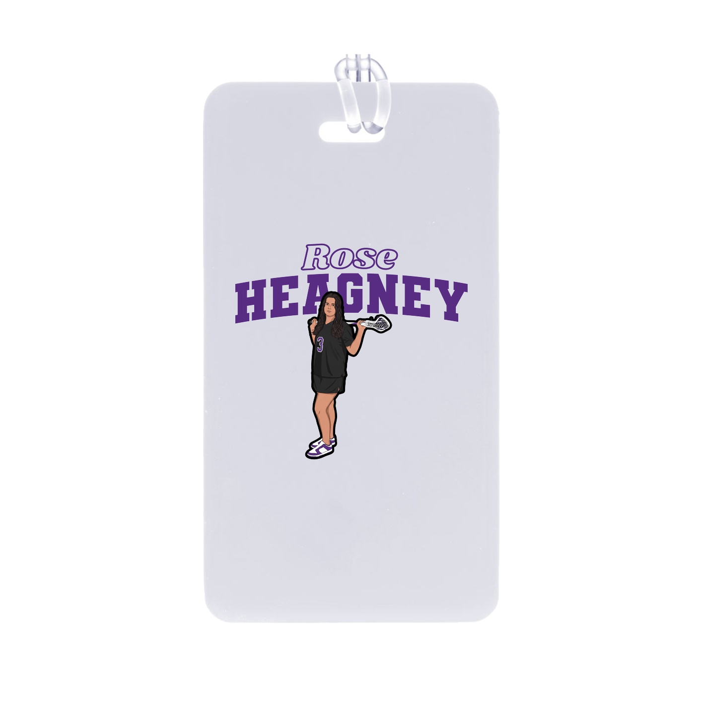 Bag Tag — Name Arch in Classic