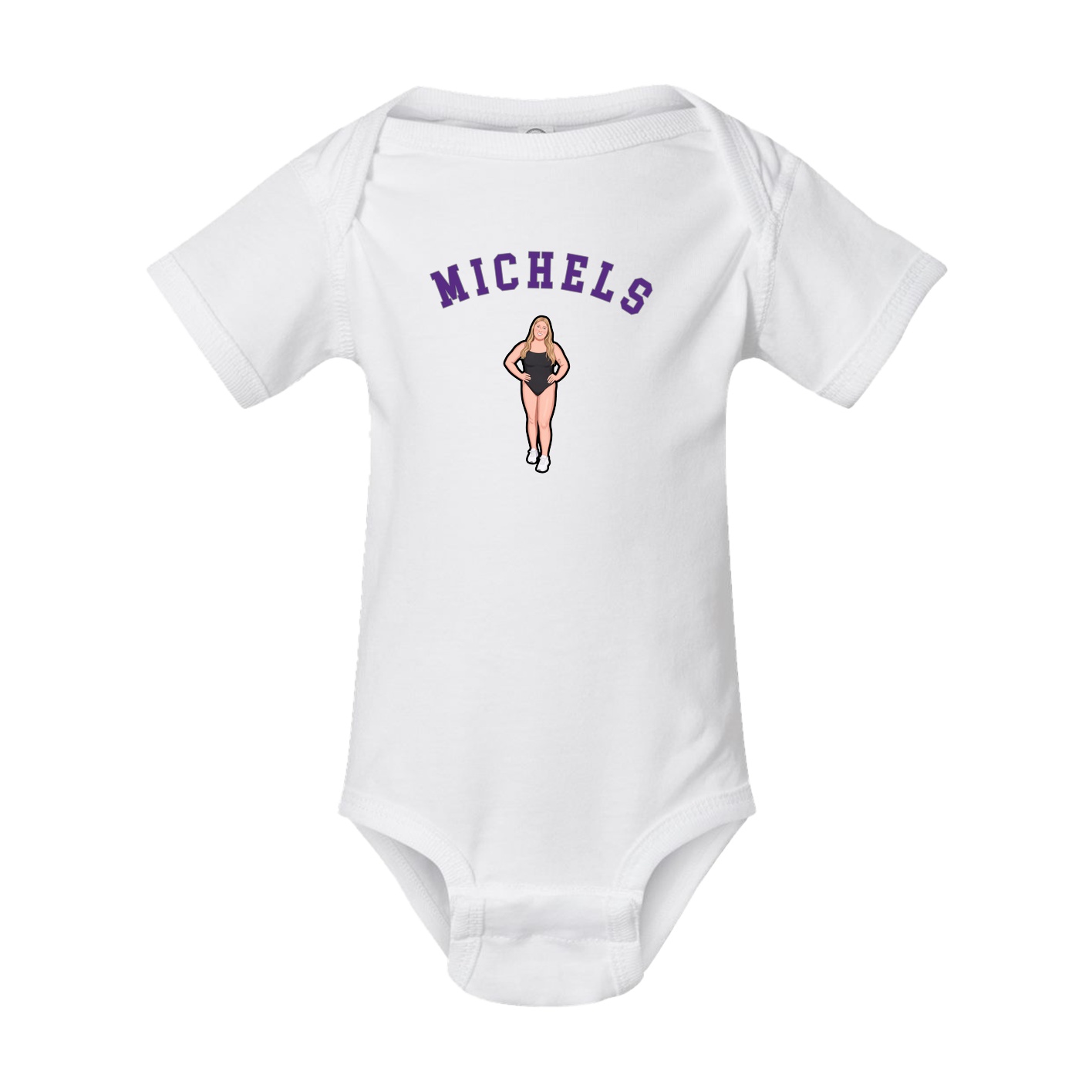 Baby Onesie — Shirsey Arch in White