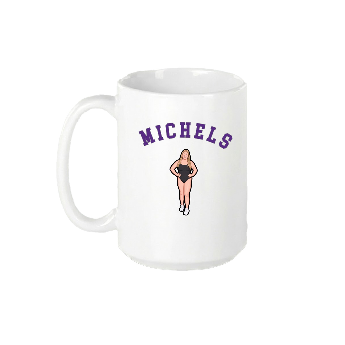 15oz Coffee Mug — Shirsey Arch in White