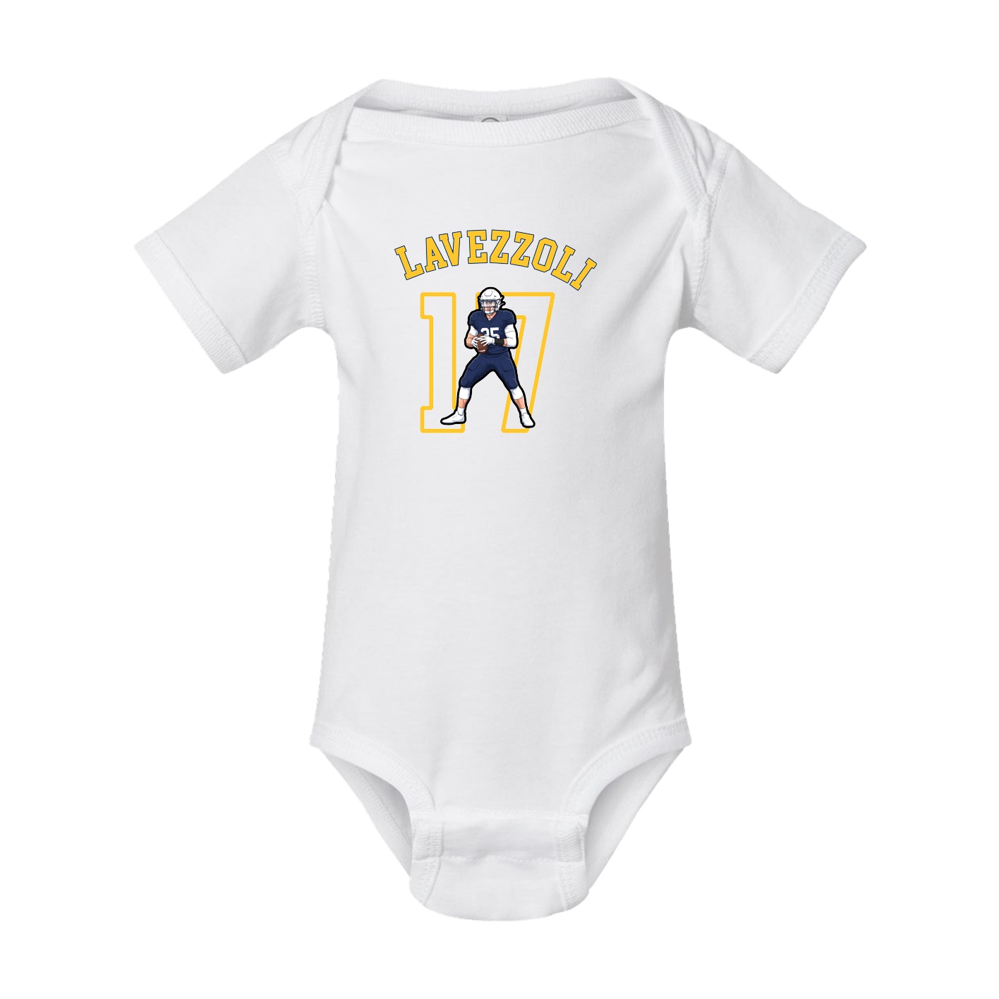 Baby Onesie — Shirsey Arch in White