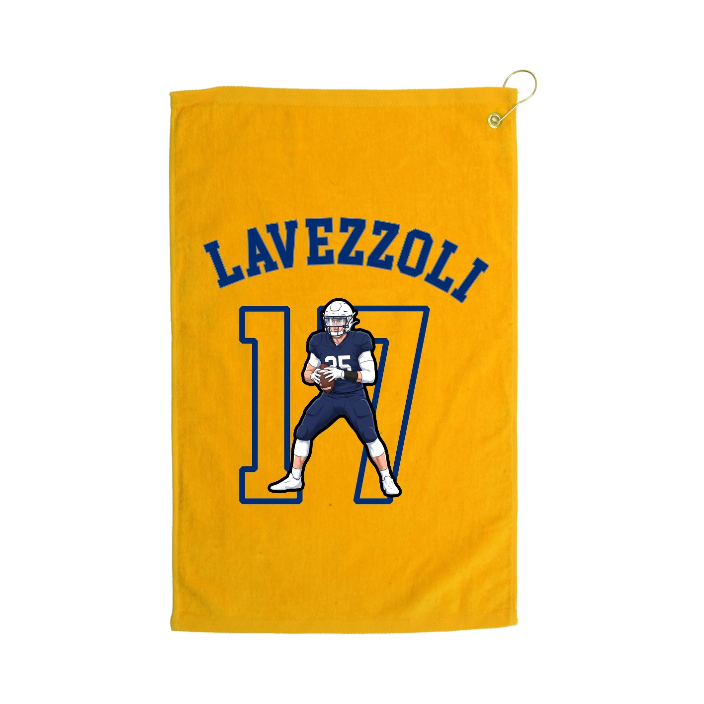 Golf Towel — Shirsey Arch in Gold