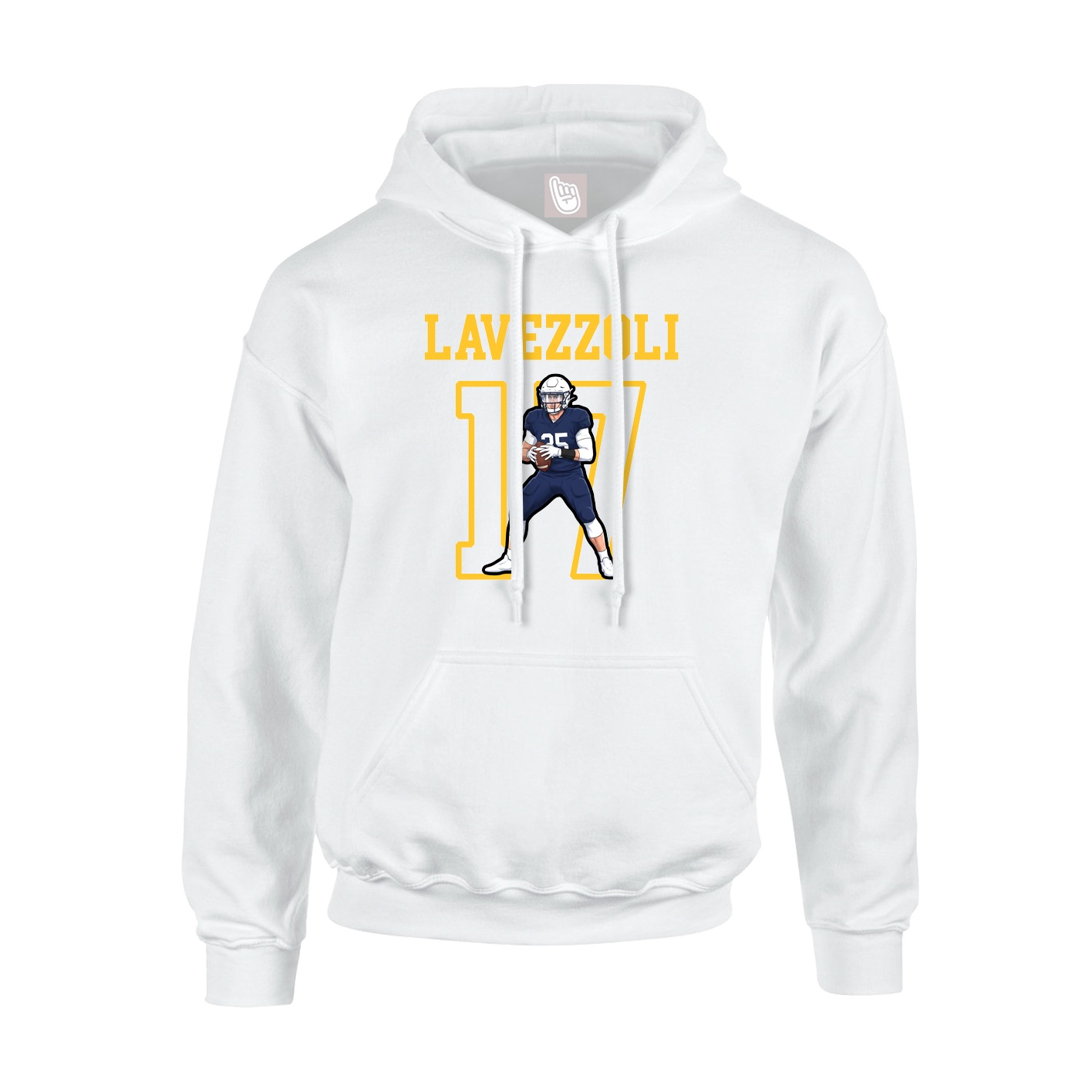 Youth Hoodie — Shirsey in White
