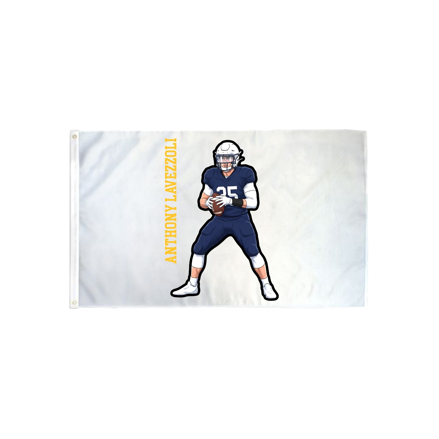3x5 Flag — Name Vertical in Classic
