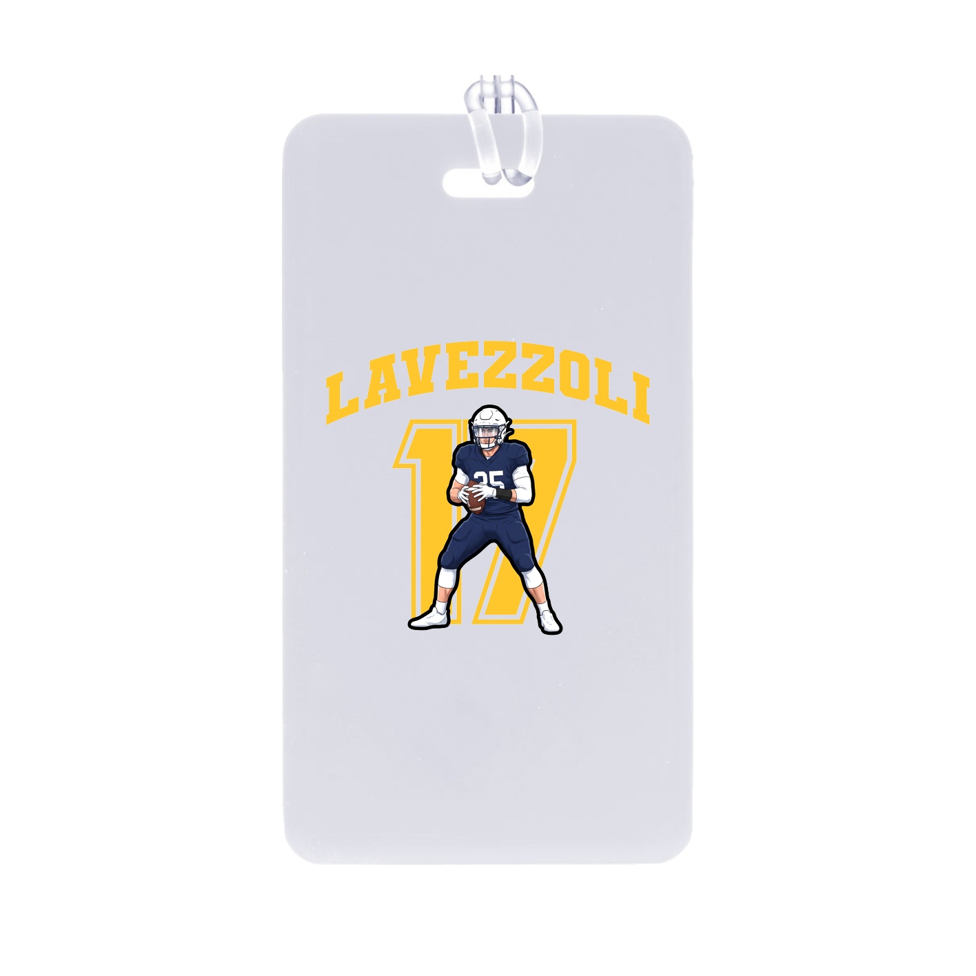 Bag Tag — Number in Classic