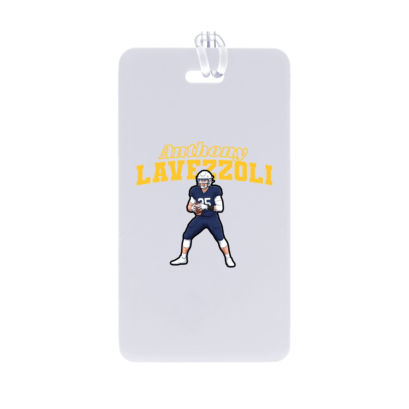 Bag Tag — Name Arch in Classic