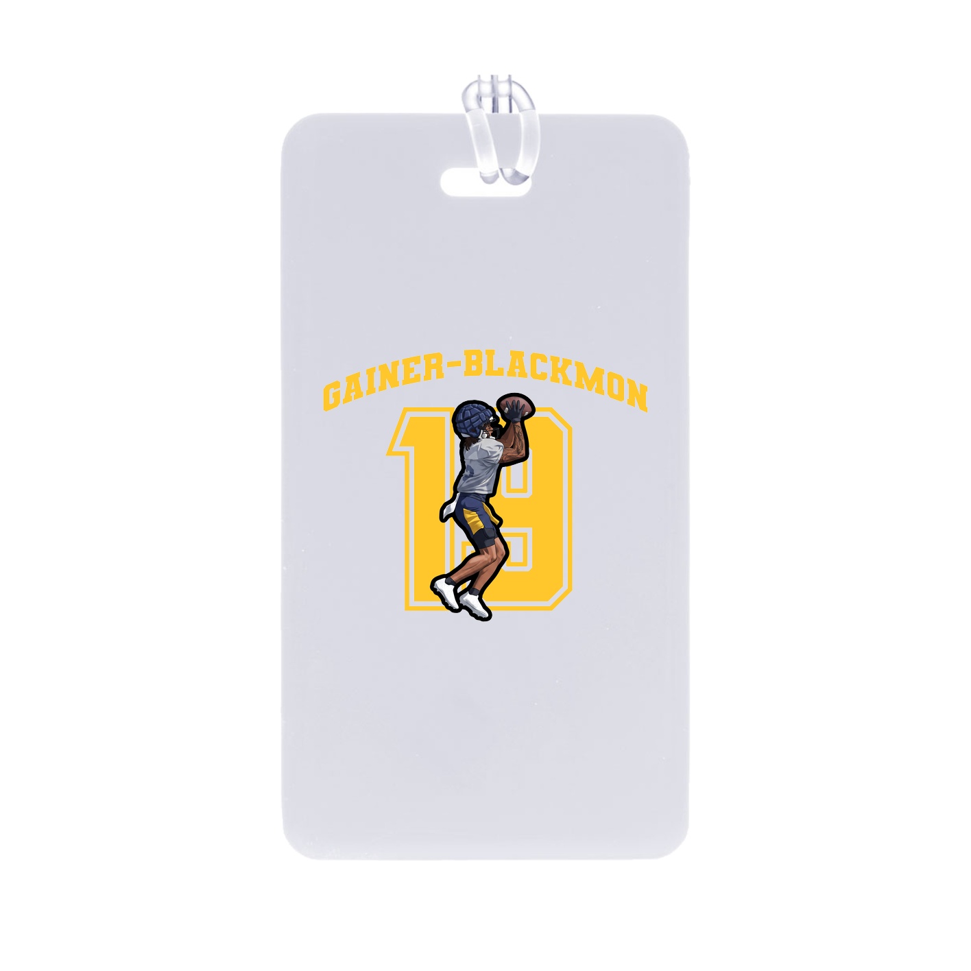 Bag Tag — Number in Classic