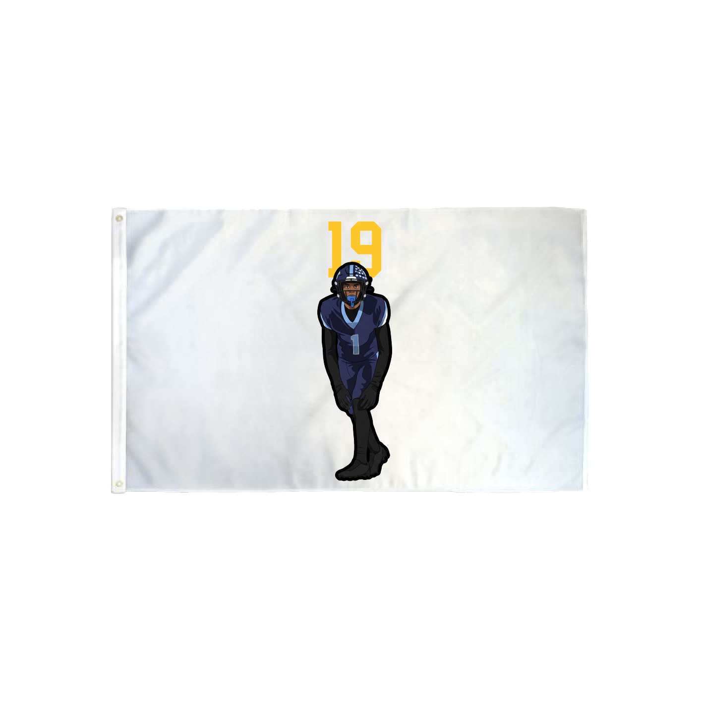 3x5 Flag — Number Top in Classic