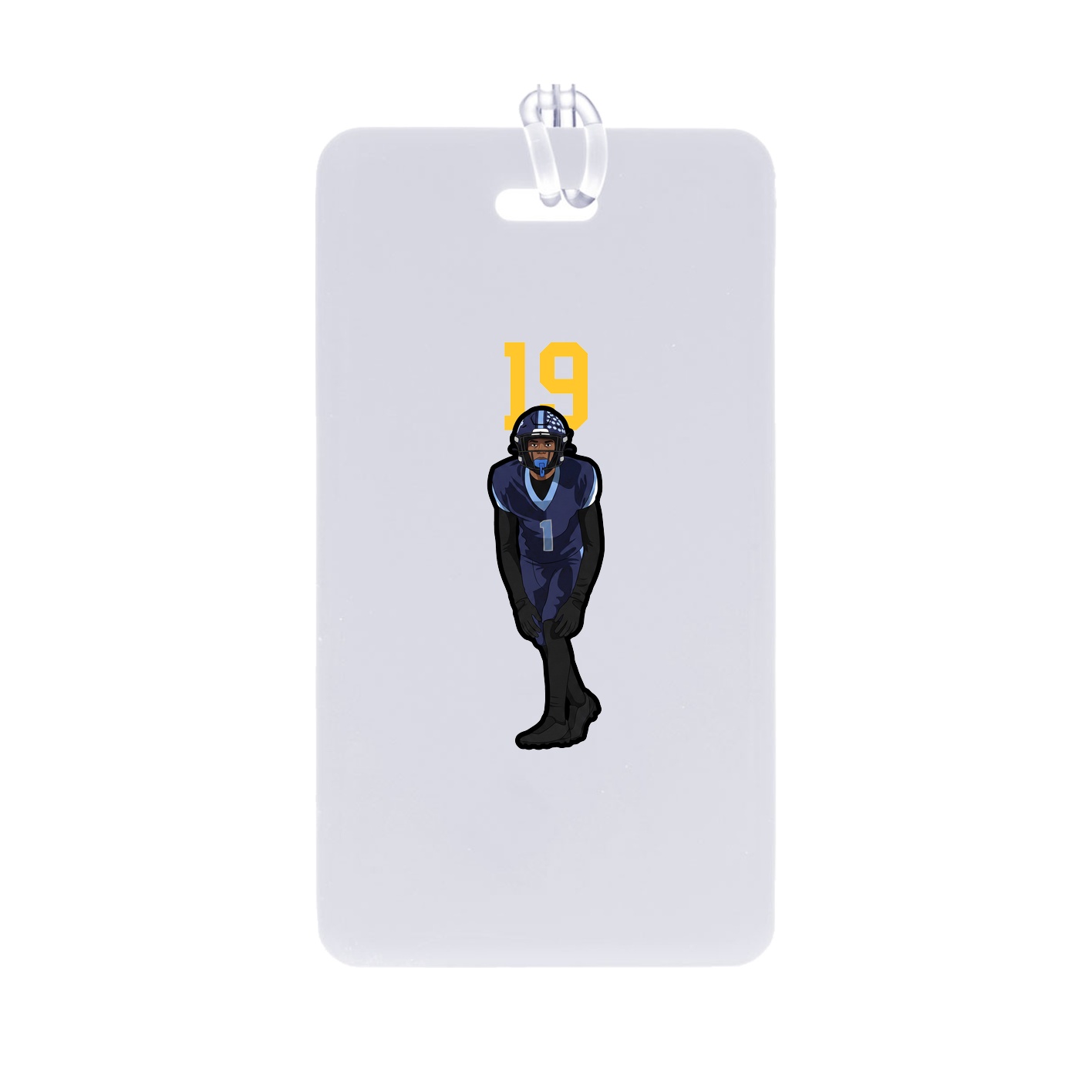 Bag Tag — Number Top in Classic