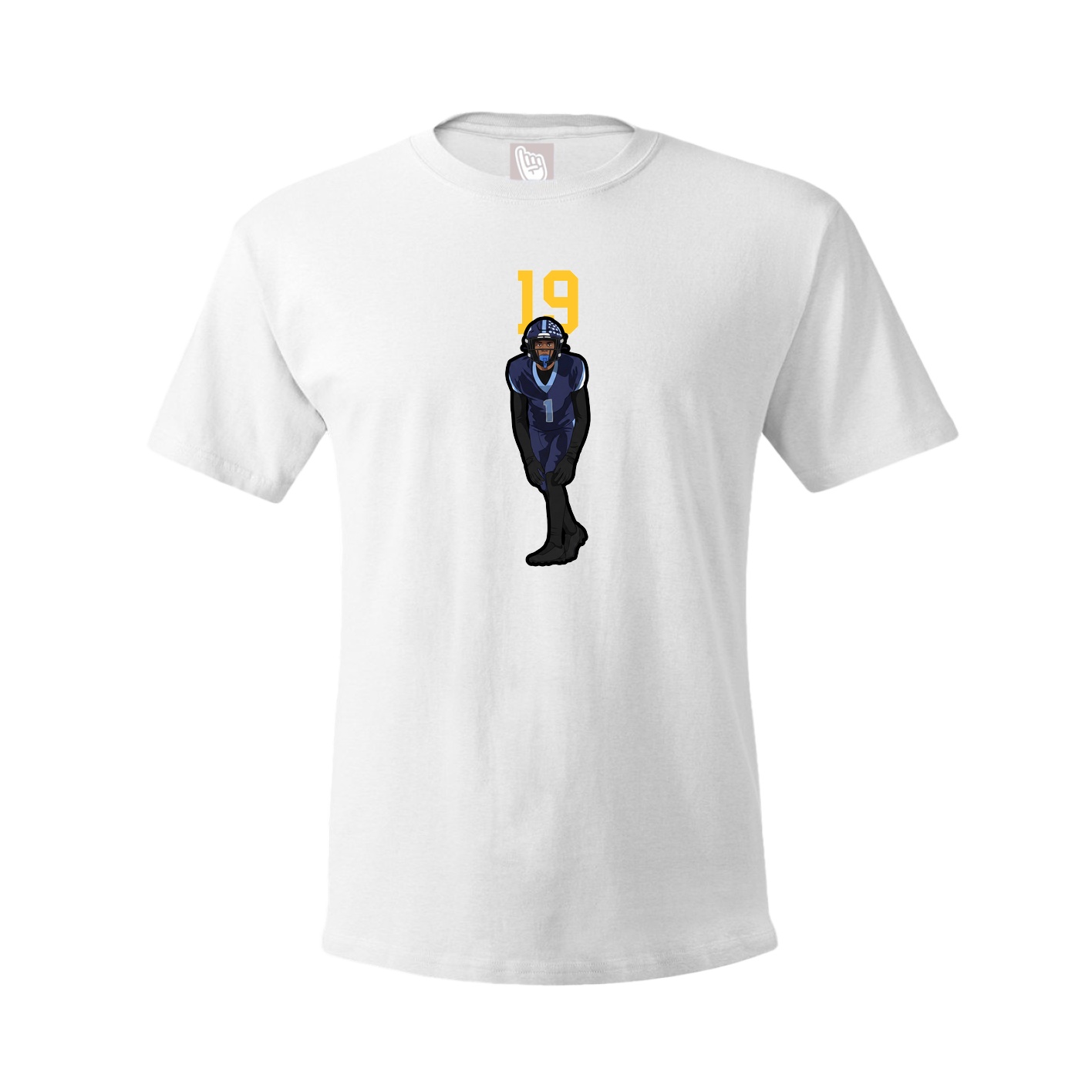 Tee — Number Top in White