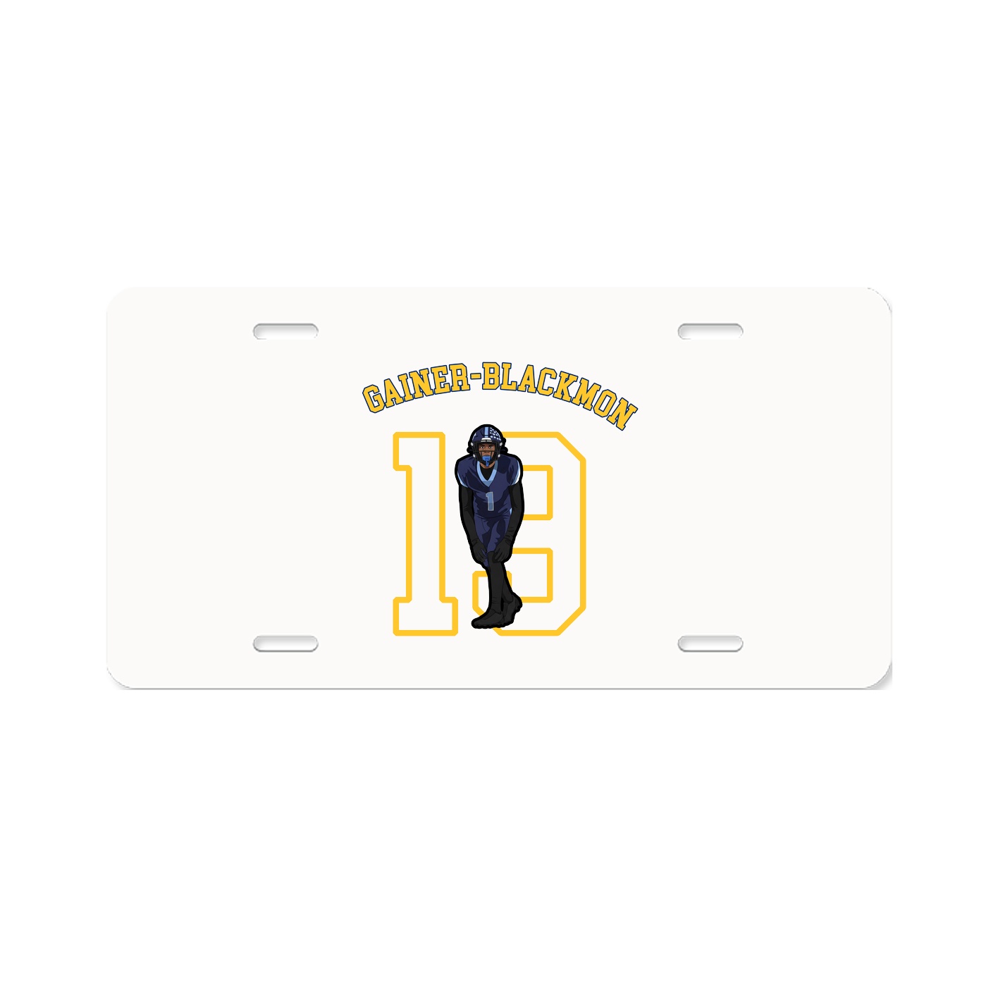 License Plate — Shirsey Arch in Classic