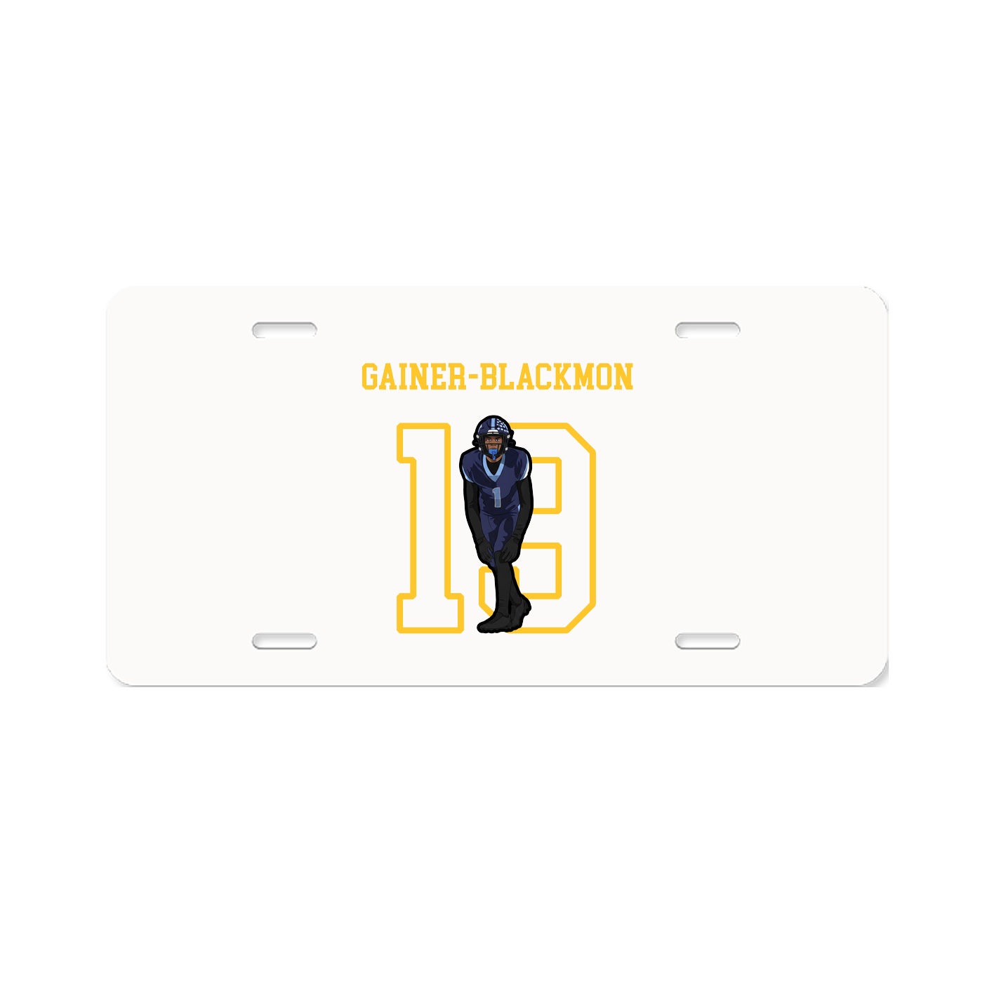 License Plate — Shirsey in Classic
