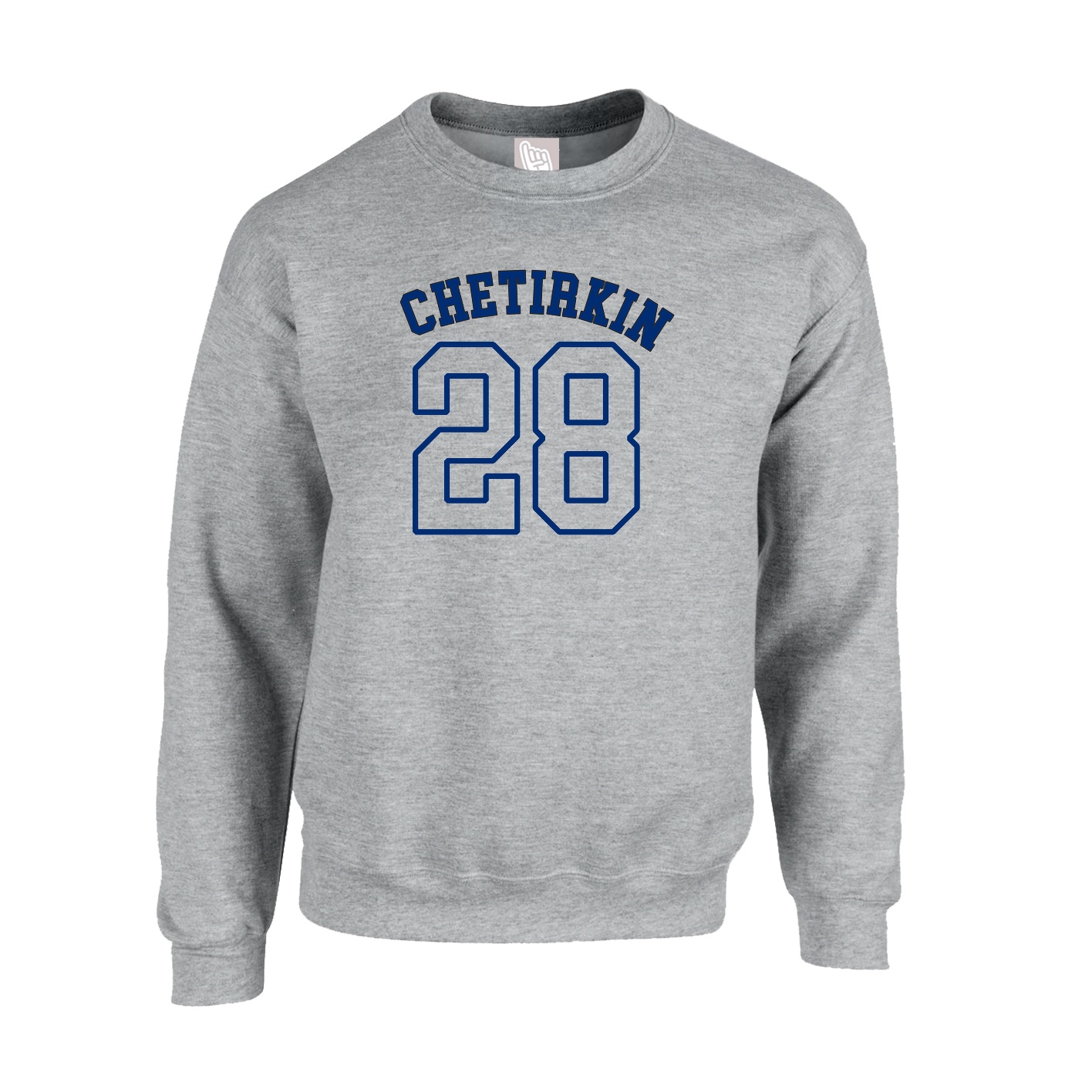 Fleece Crew — Shirsey Arch in Grey