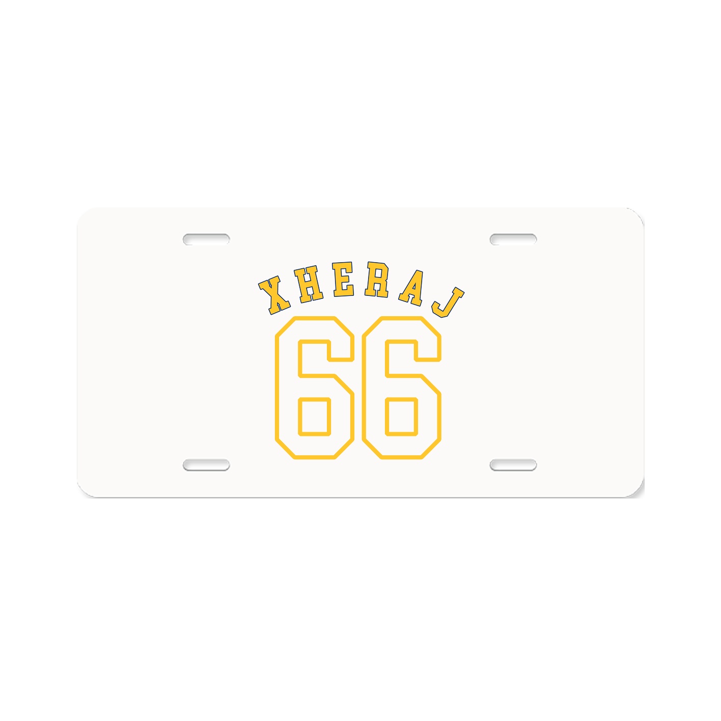 License Plate — Shirsey Arch in Classic