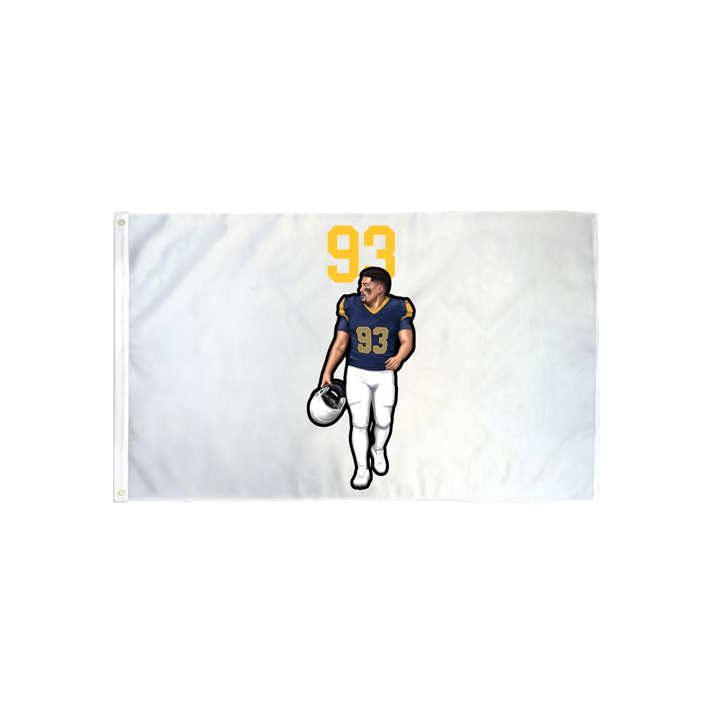 3x5 Flag — Number Top in Classic