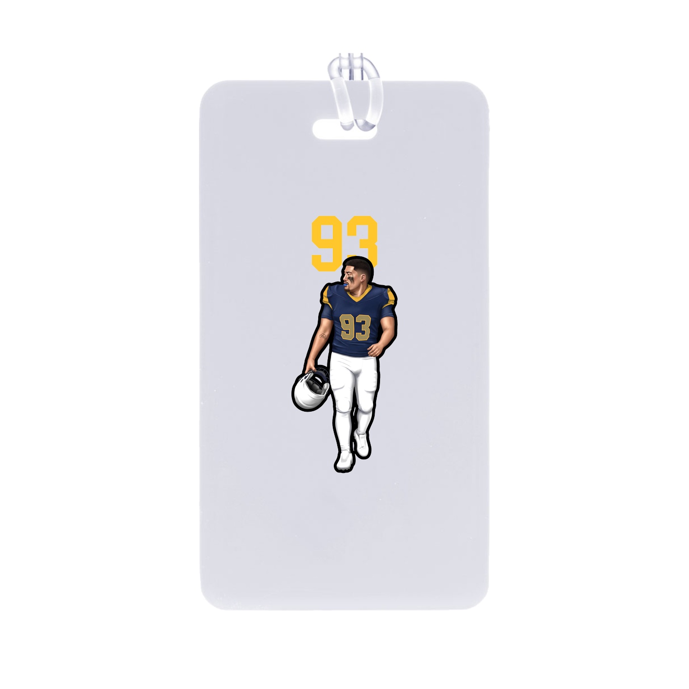 Bag Tag — Number Top in Classic