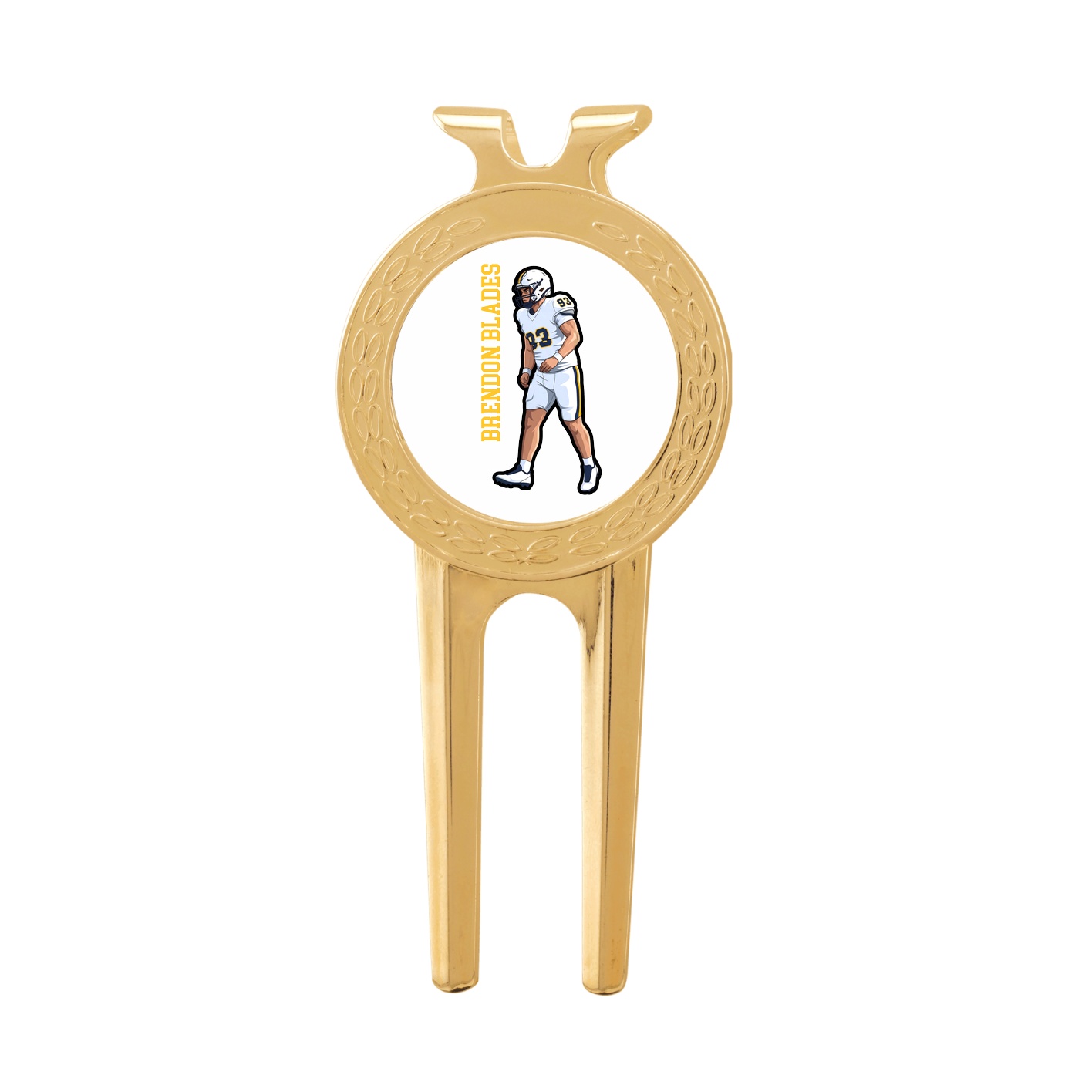 Divot Tool with Ball Marker — Name Vertical in Classic