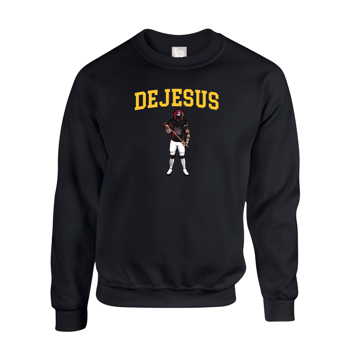 Fleece Crew — Shirsey in Black
