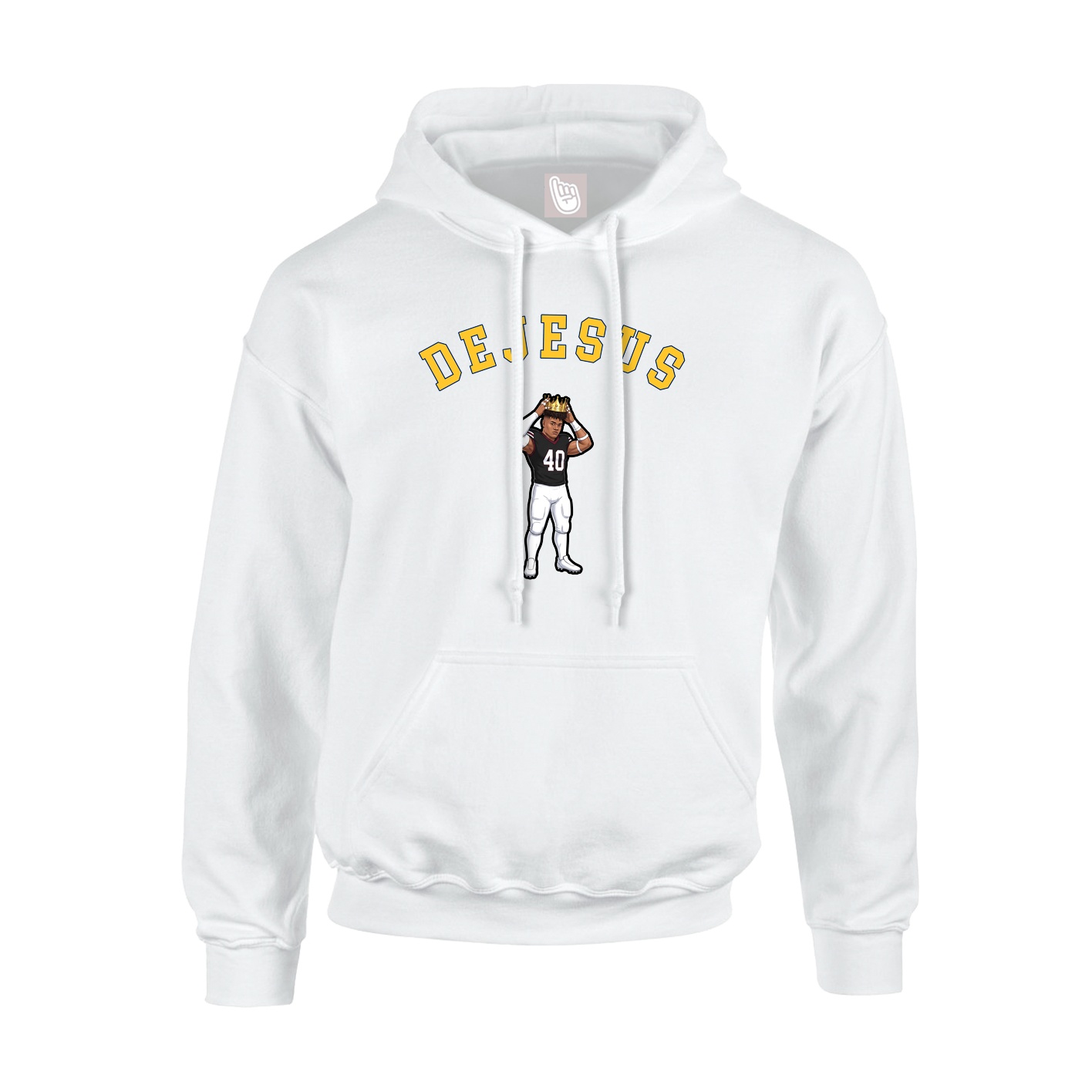Hoodie — Shirsey Arch in White