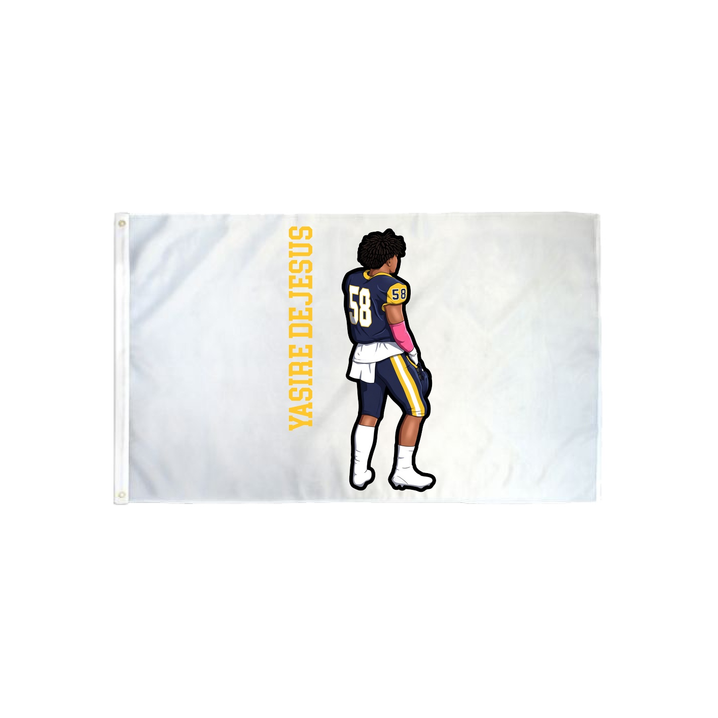 3x5 Flag — Name Vertical in Classic