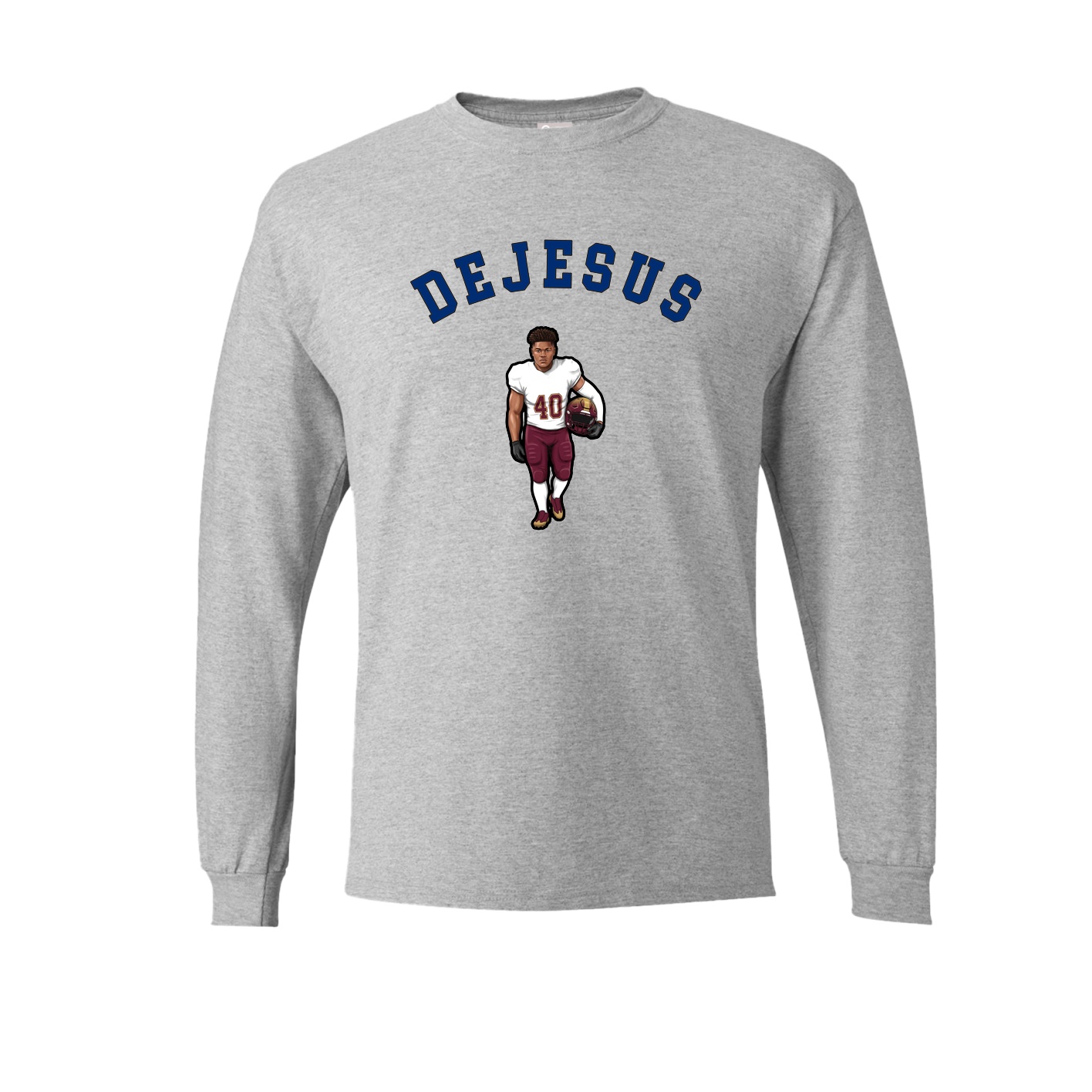 Long Sleeve Tee — Shirsey Arch in Grey